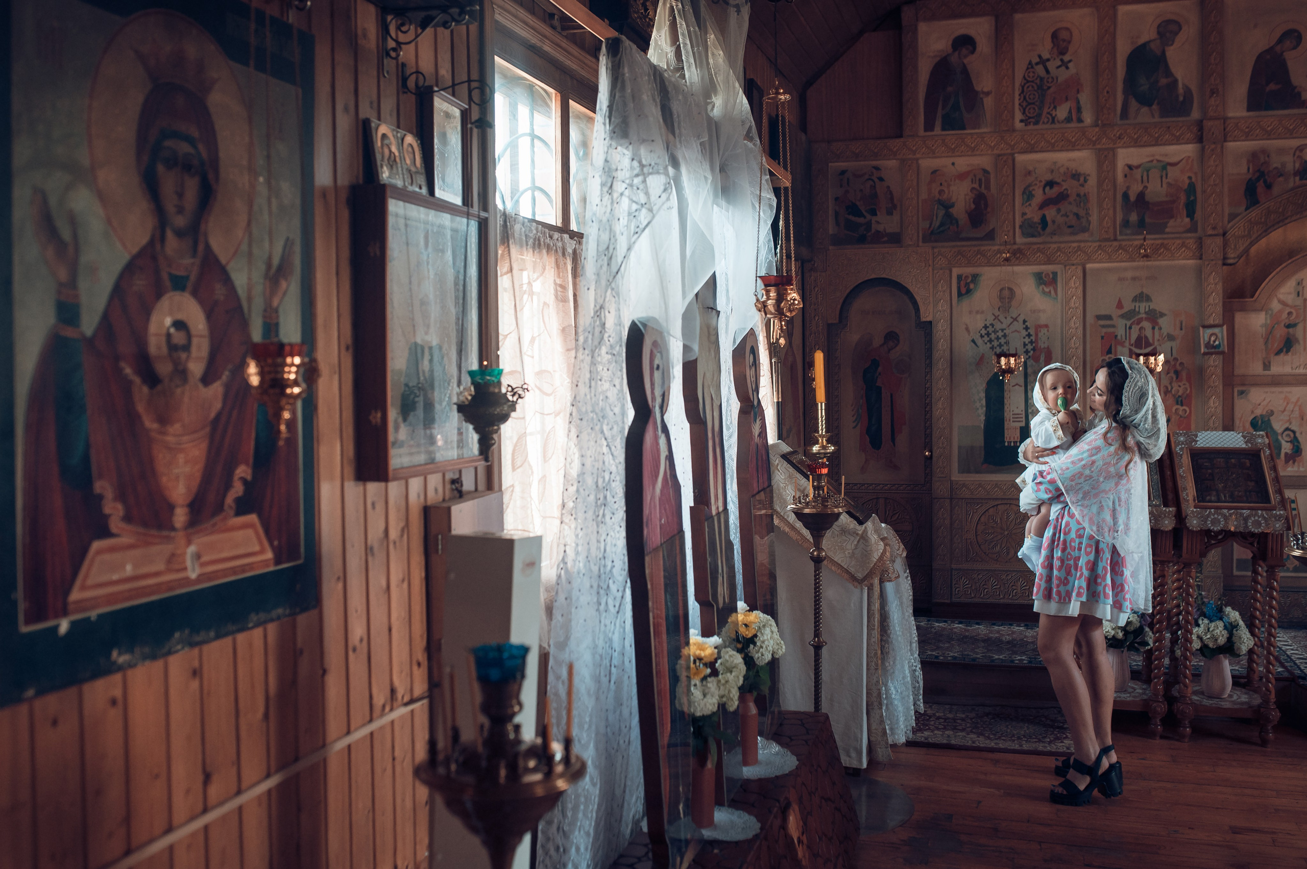 Церковь Покрова Пресвятой Богородицы в Полянах. Семейный фотограф Олеся Батурина Рязань