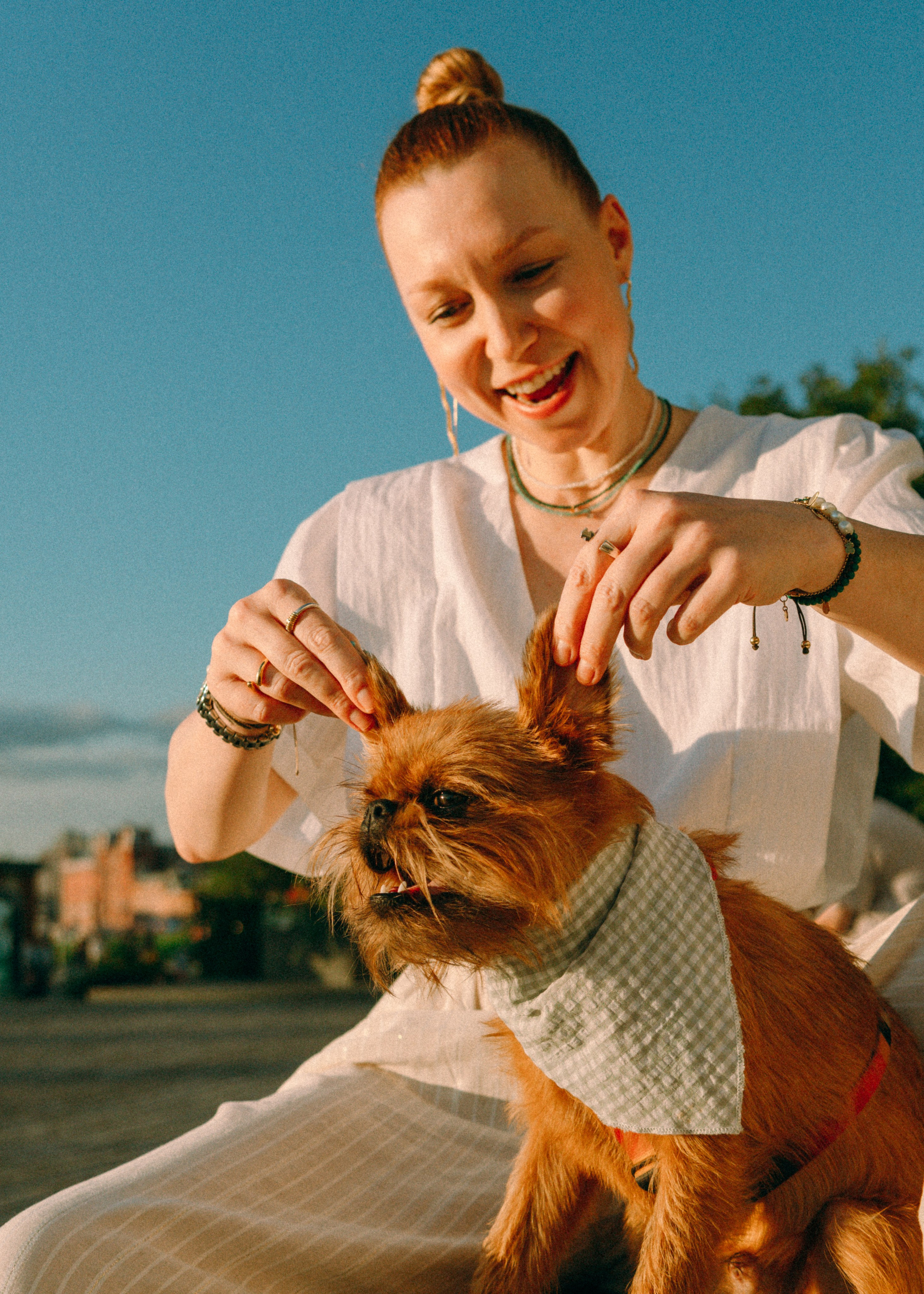Лена и Альфи. Фотограф-анималист Ксения Воробьева, Москва