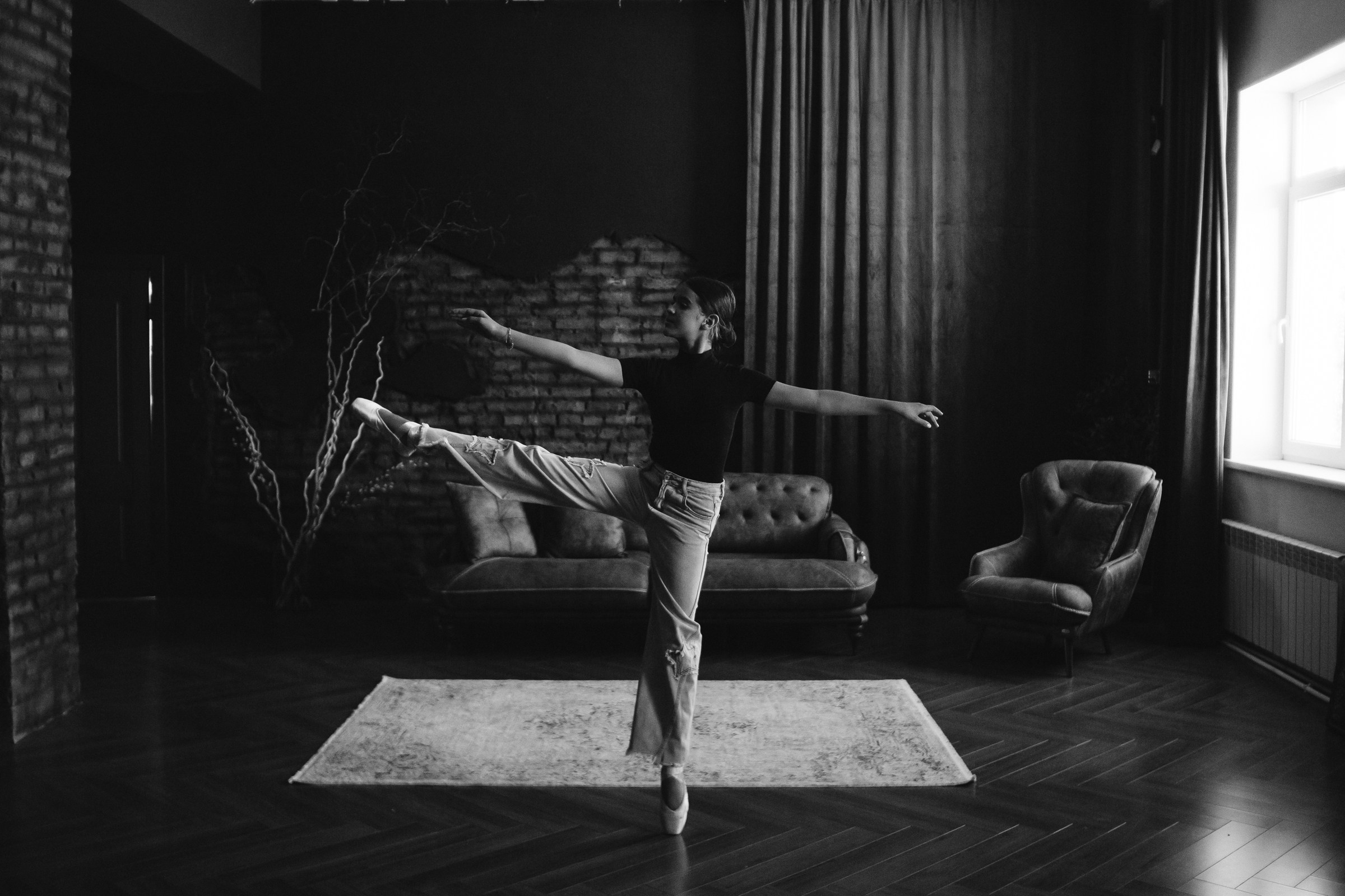 Юная балерина Милана. Семейный фотограф в Волгодонске Краченцева Анна