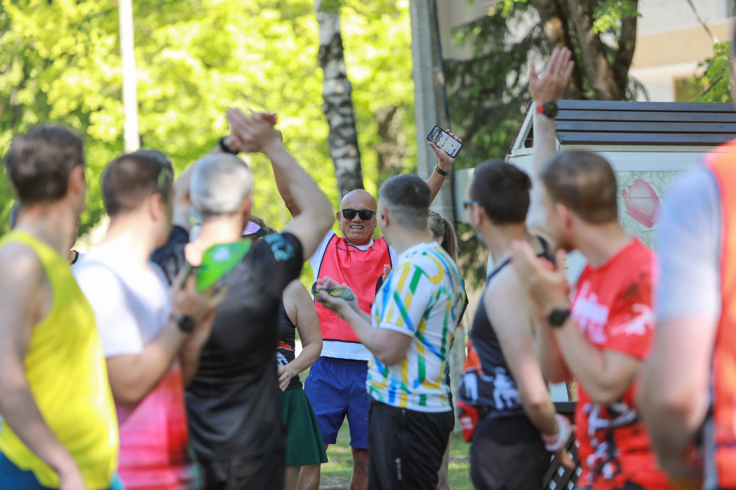 Французские гости на 5 вёрсты в Химках, 25.05.24 г. Фотограф Сергей Ловкий