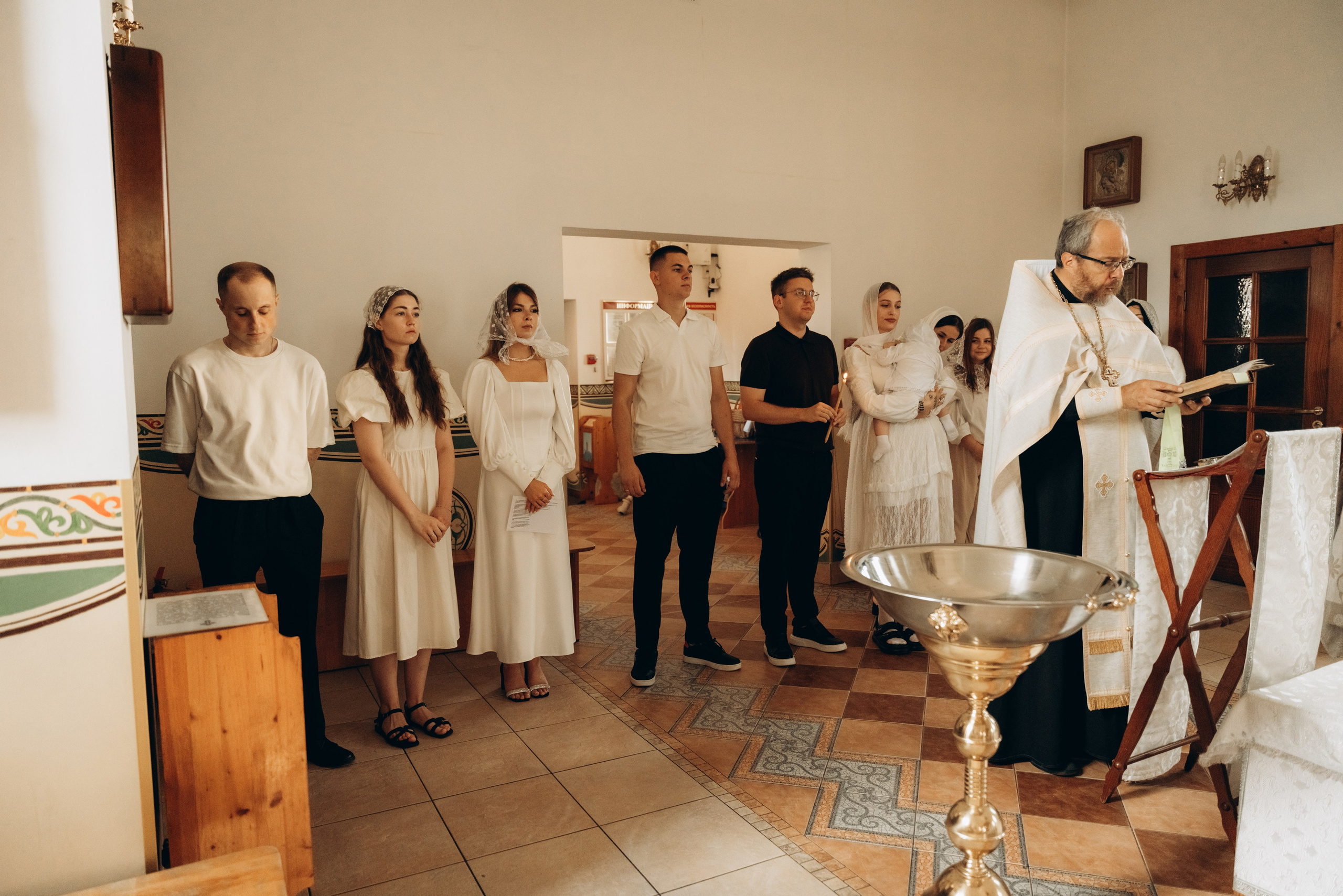 Крещение Матвейки. Фотограф в Минске — Мария Миллс