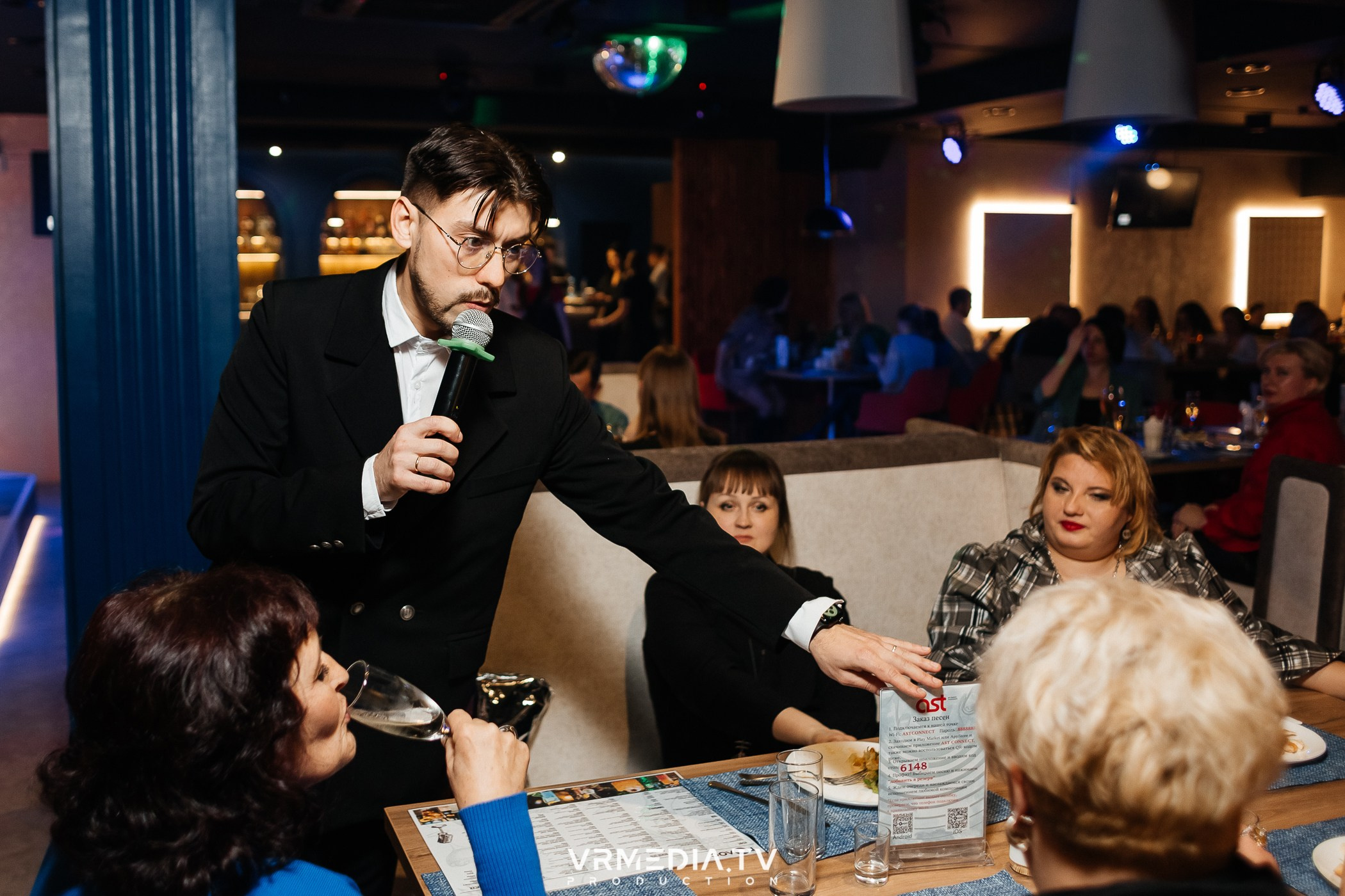 Открытие караоке-ресторана «Голос»