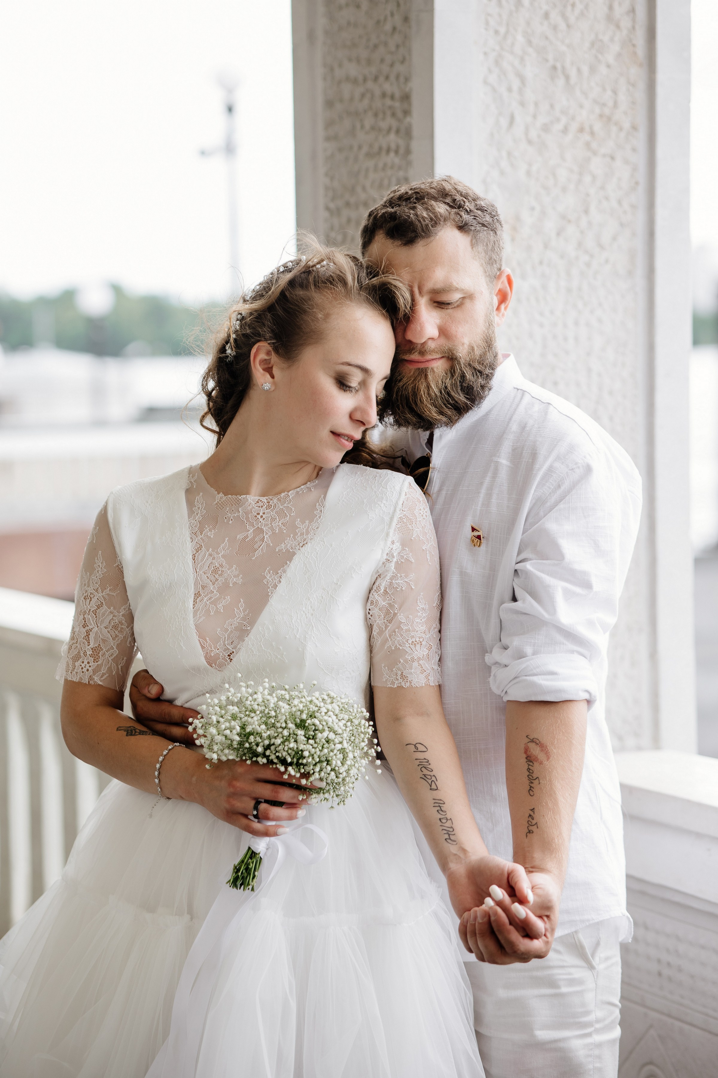 Свадьба на стадионе Спартак Лукойл Арена, свадьба на Северном речном вокзале, свадьба в метро, новые адреса счастья. Свадебный и семейный фотограф Екатерина Иванова