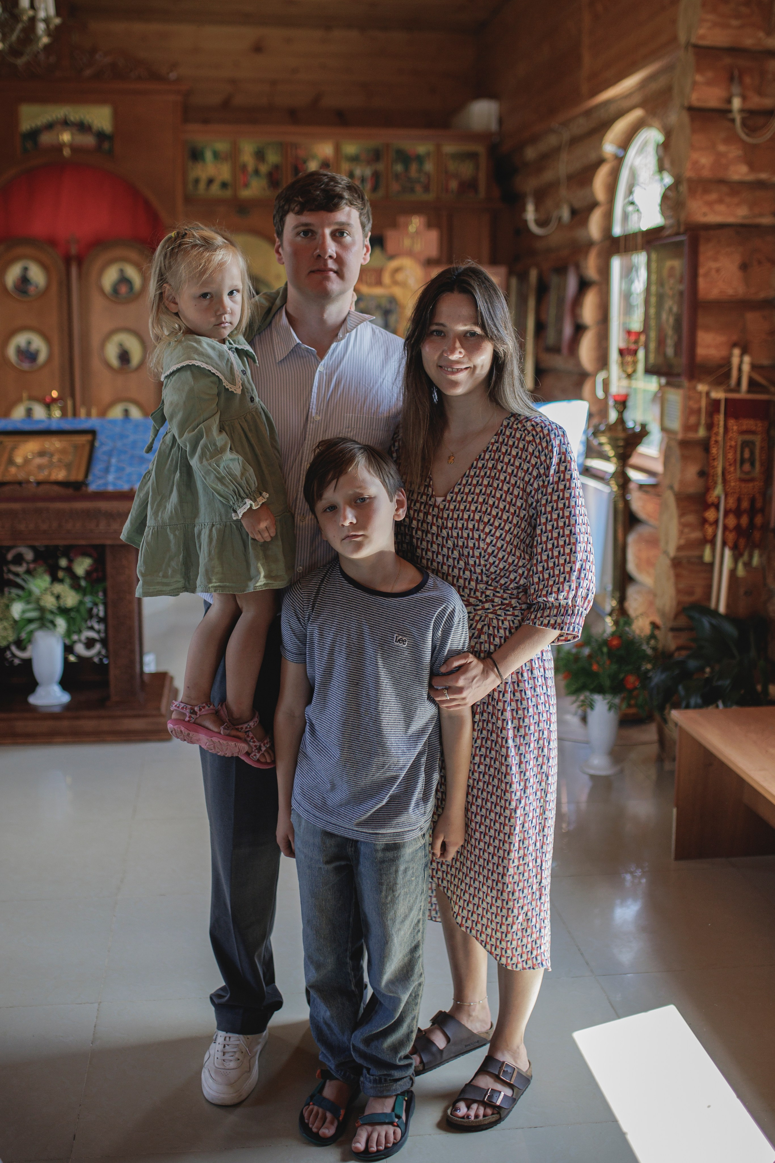 Таинство Крещения. Семейный и детский фотограф в Рязани Васюгова Мария
