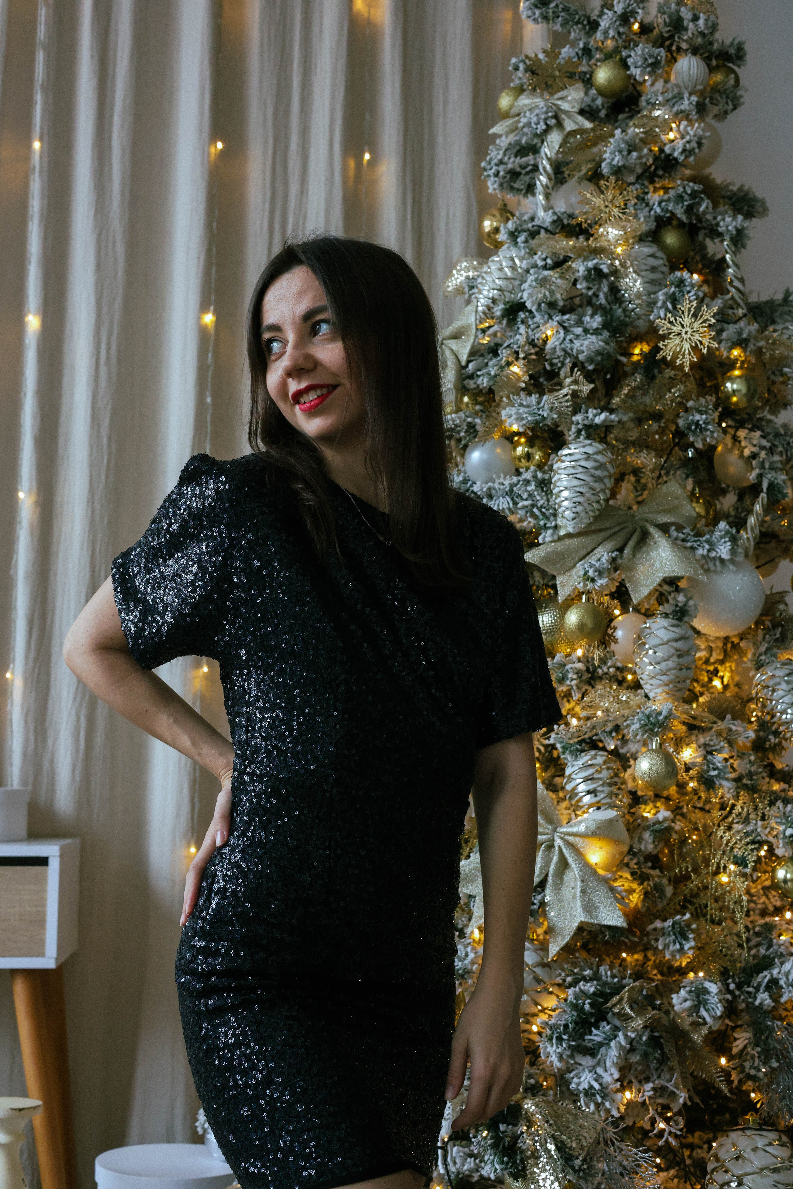 Новогодняя история «Ирина и ее семья». Фотограф в Москве Анастасия Калинина