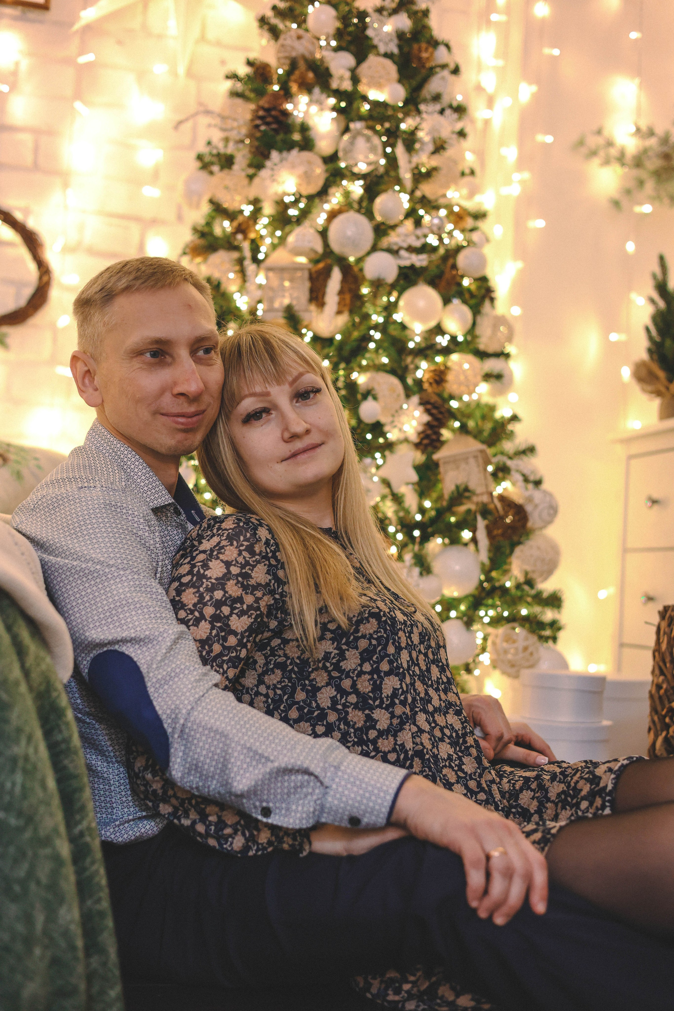 Новогодняя история «Мария и ее семья». Фотограф в Москве Анастасия Калинина