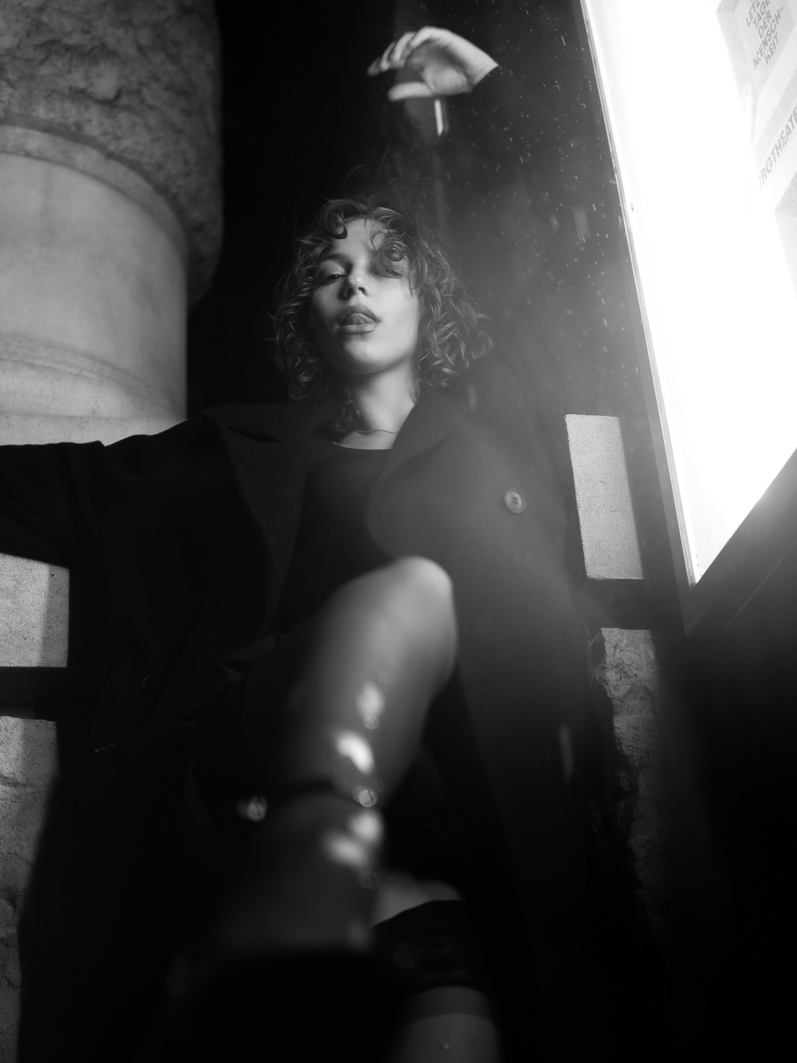 In the night. Frojul