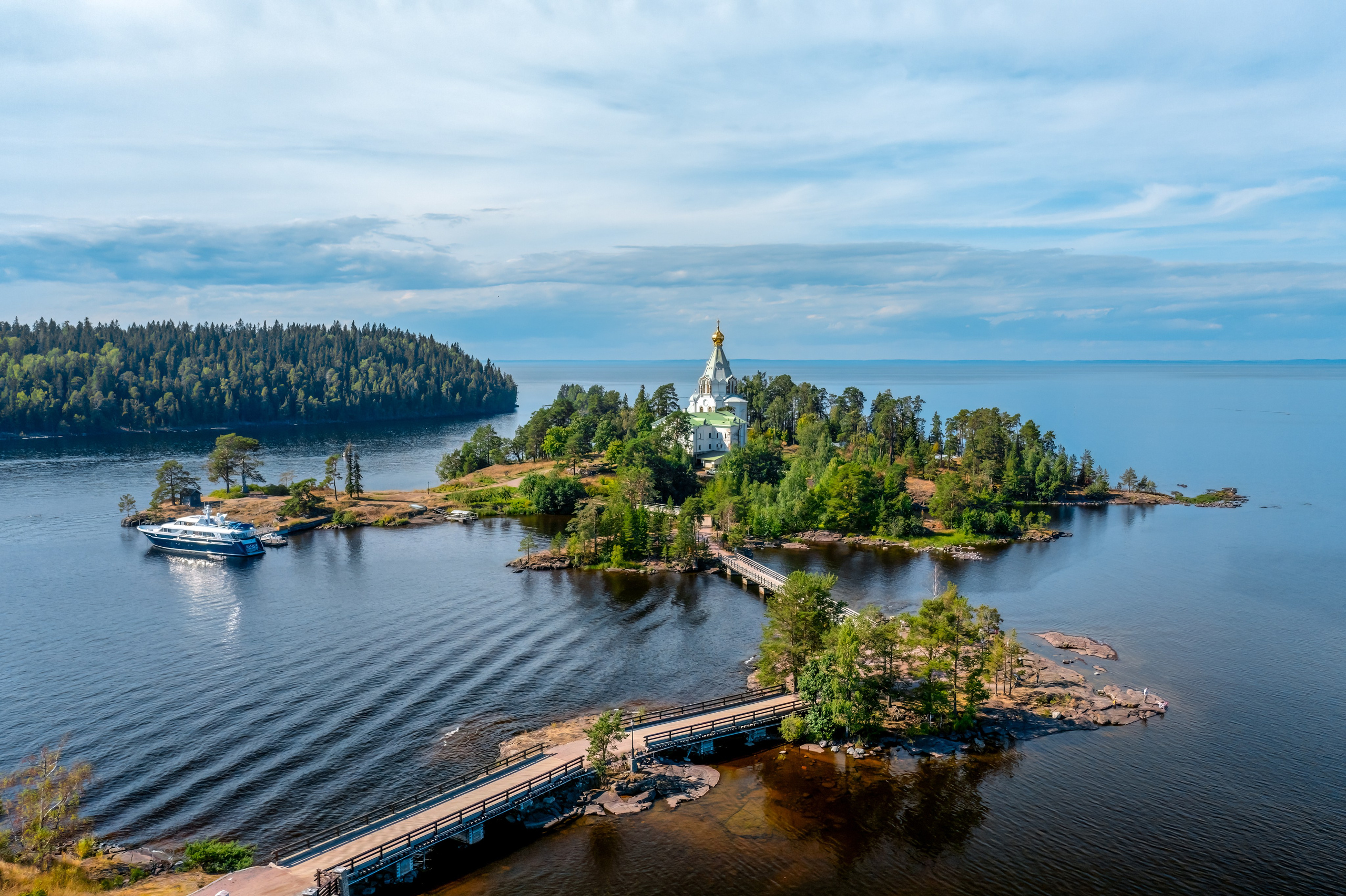 Валаам. Аэросъемка. Фото и Видео в Карелии. Алексей Фрилунд