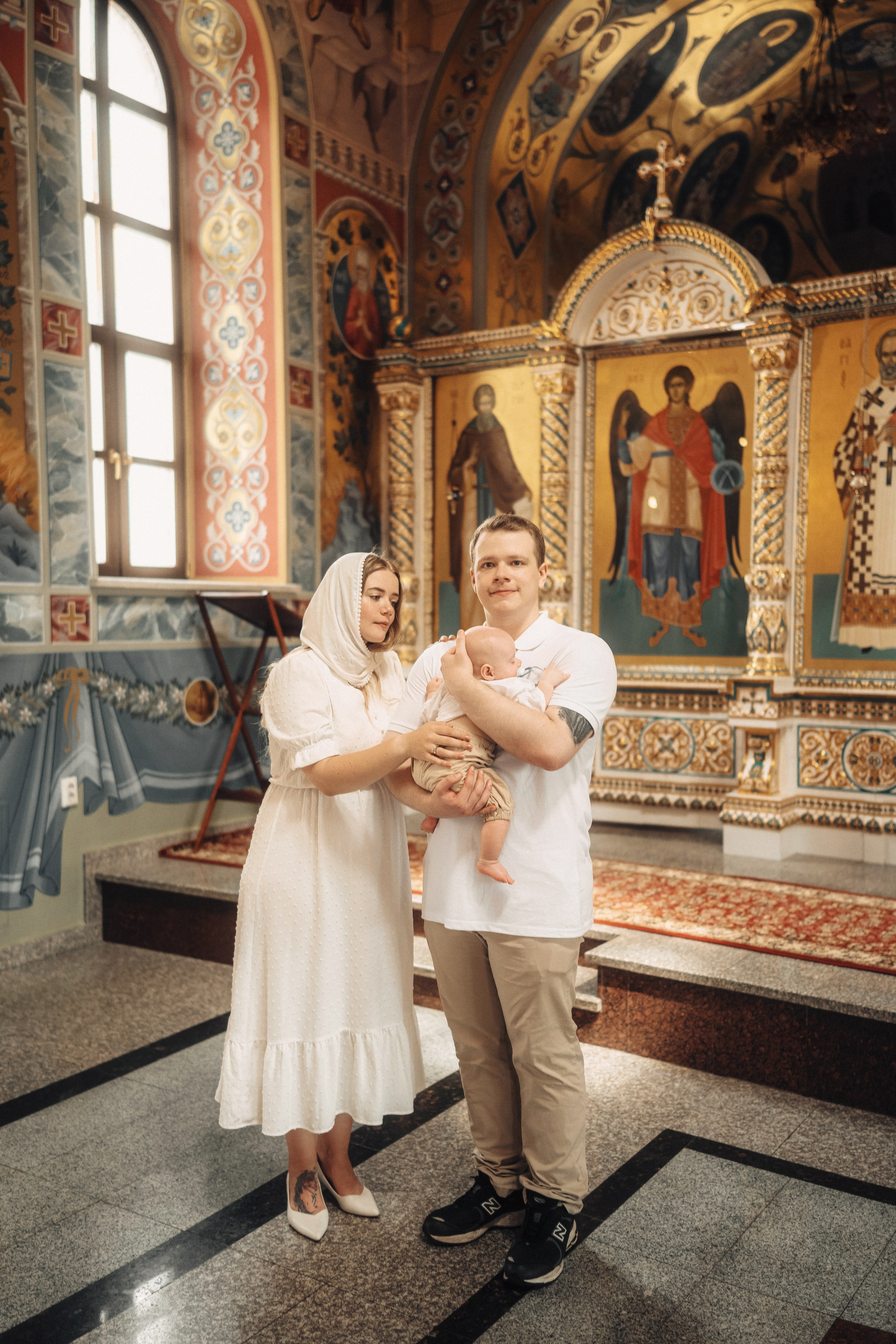 Крещение в храме Всецарица. Свадебный и репортажный фотограф в Воронеже Роман Янко