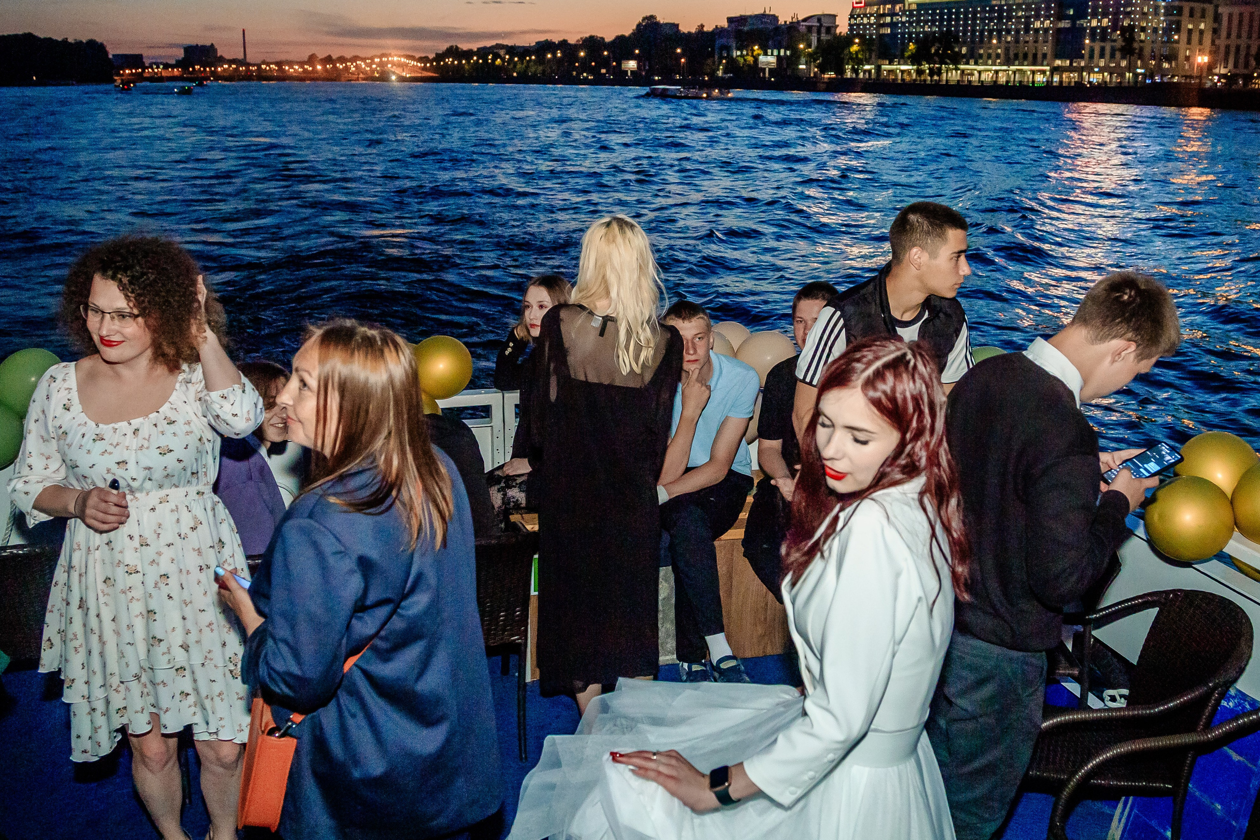 Выпускной на теплоходе. Фотограф в Санкт-Петербурге Чумаков Семен