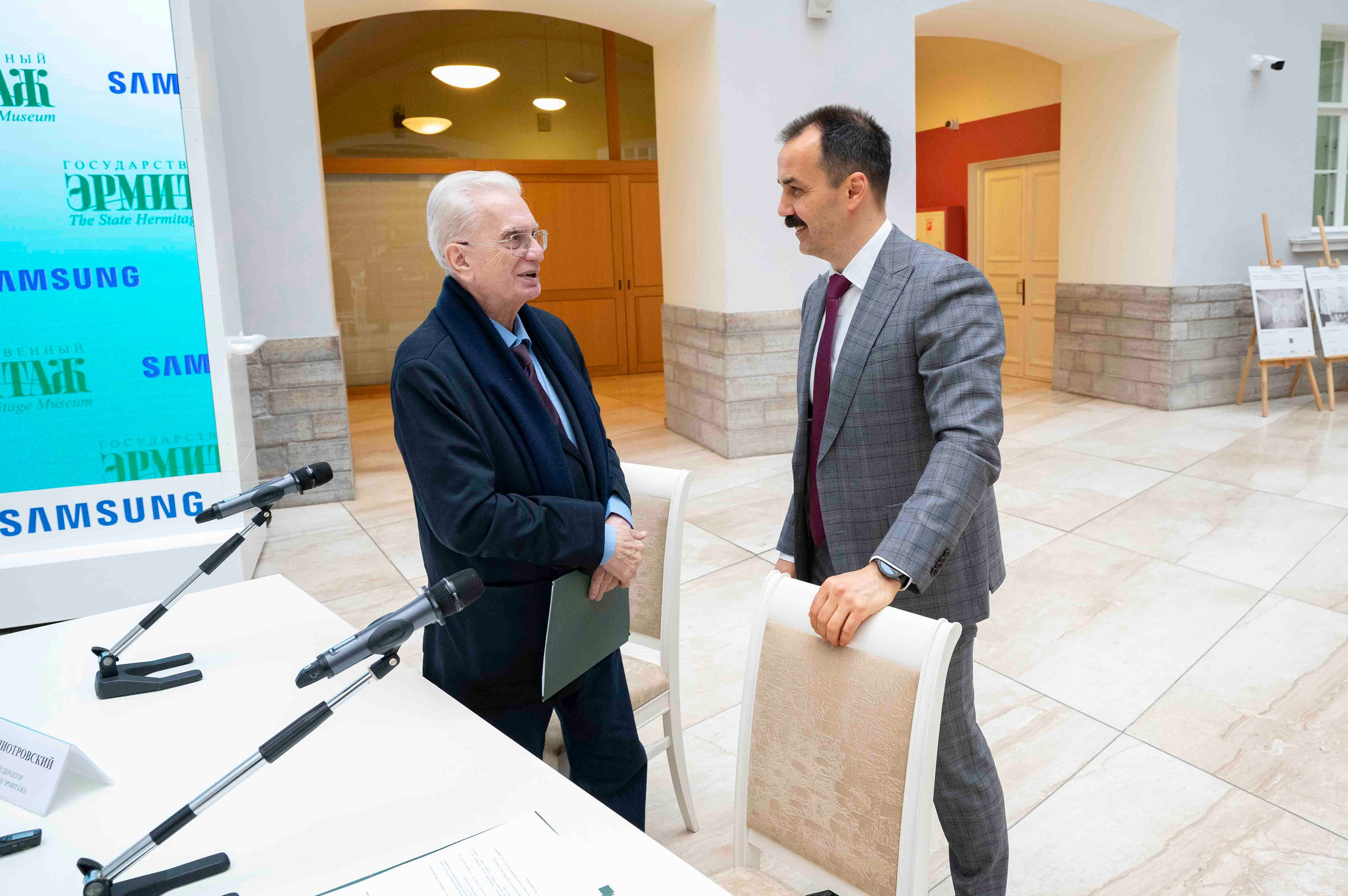Пресс-конференция Эрмитажа и Samsung Electronics. Serg PG Photography — репортажная фотосъемка в Петербурге
