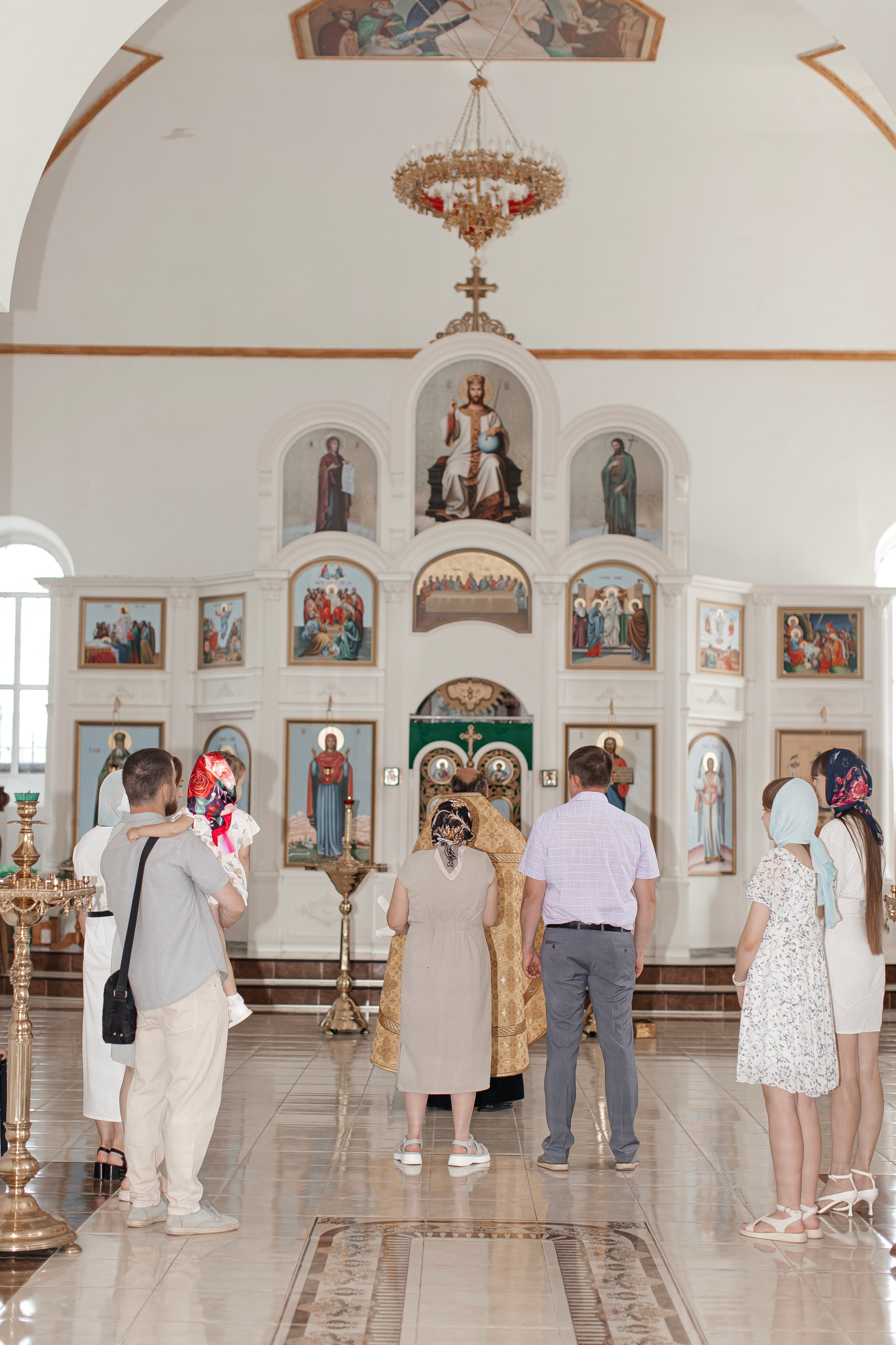 Таинство Крещения. Фотограф Лиана Артемова в Пензе
