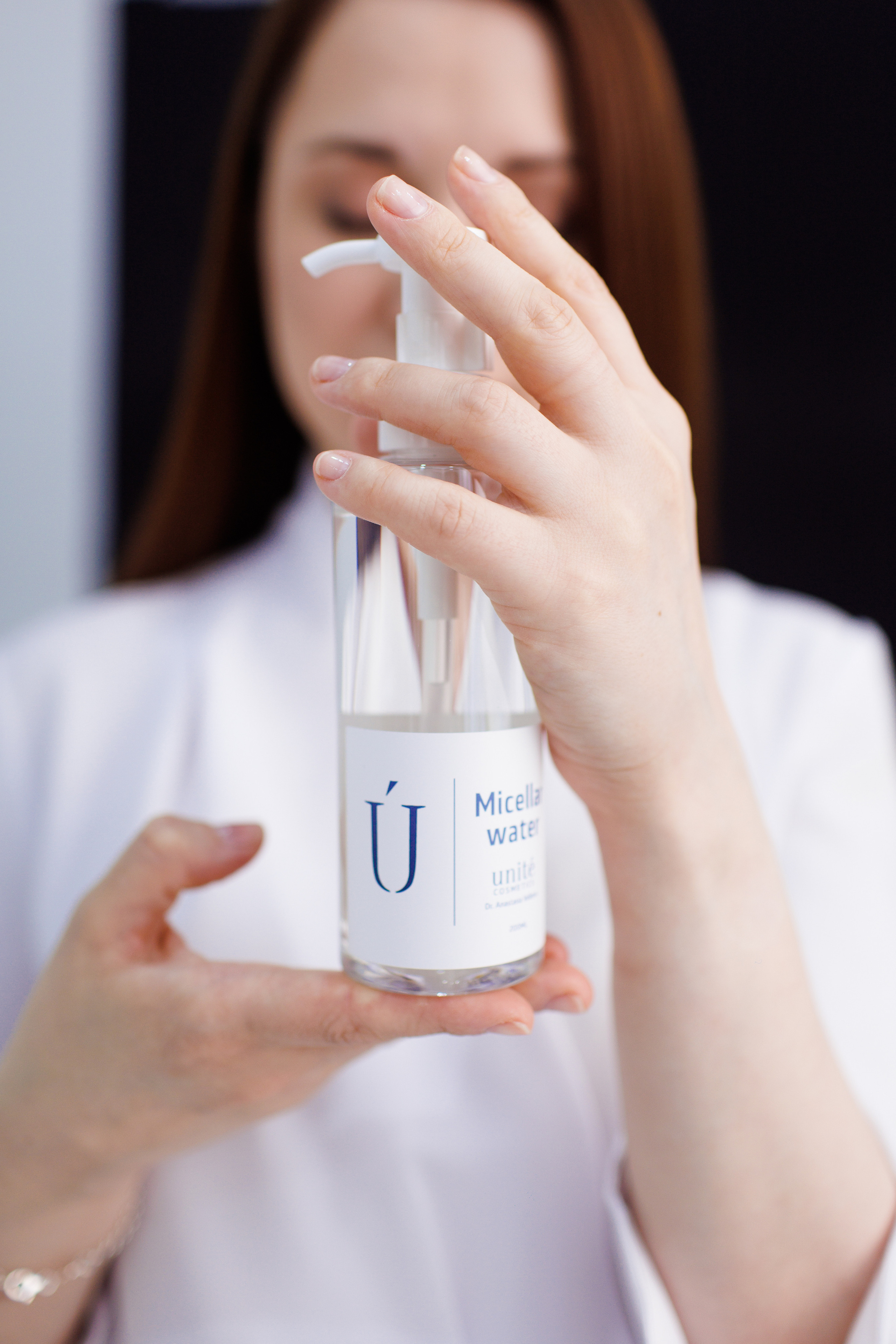 Контент в студии и клиники для косметического бренда Unite. Портретный и свадебный фотограф в Белгороде Глухова Кристина