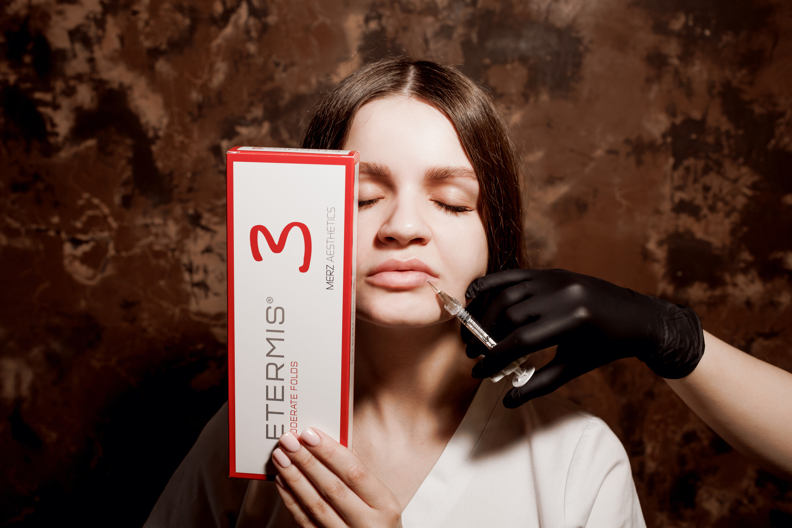 Контент съёмка в тёмном ключе для клиники Unite. Портретный и свадебный фотограф в Белгороде Глухова Кристина