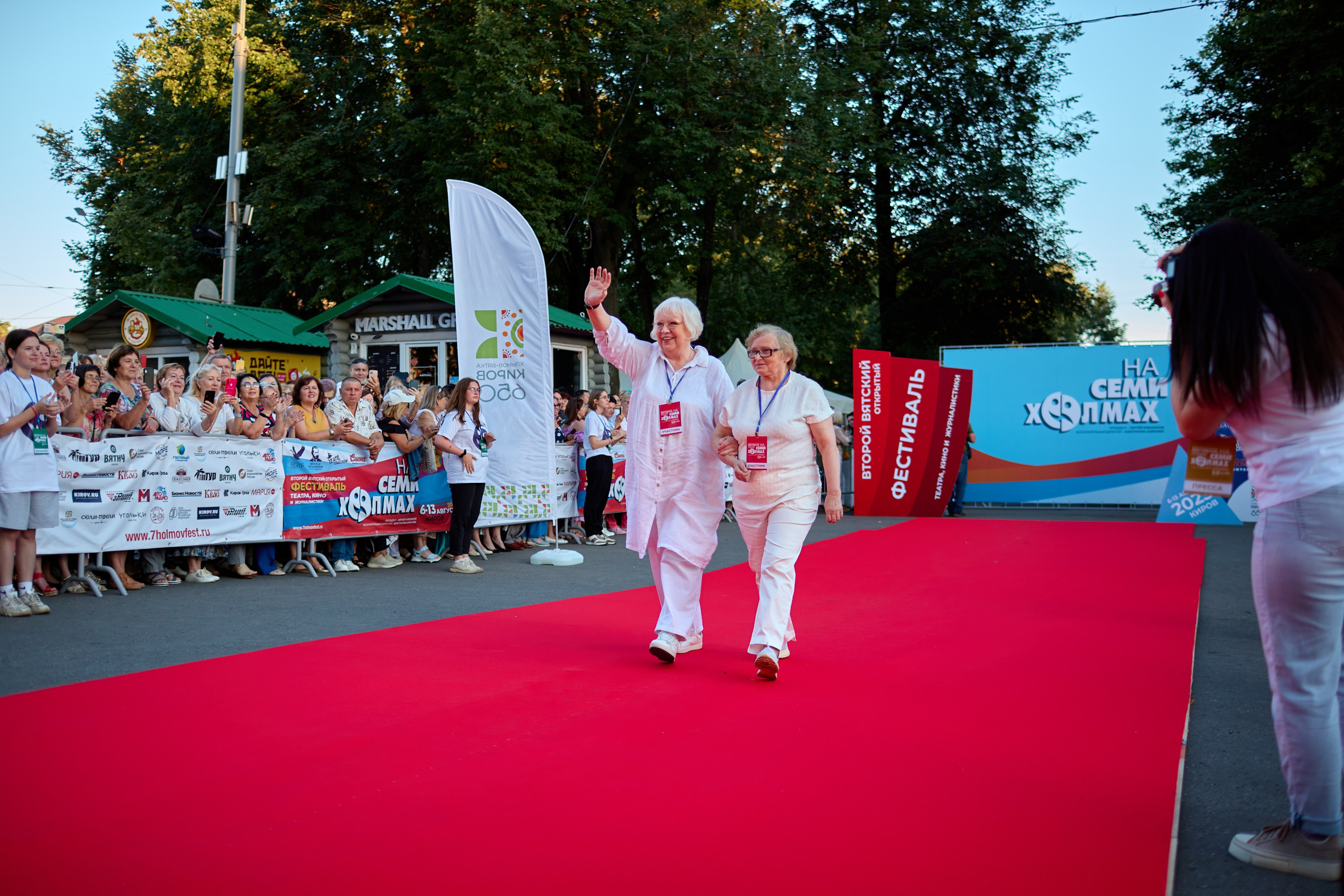 Открытие фестиваля «На семи холмах» 2023. Фотограф Илья Прохоров в Кирове