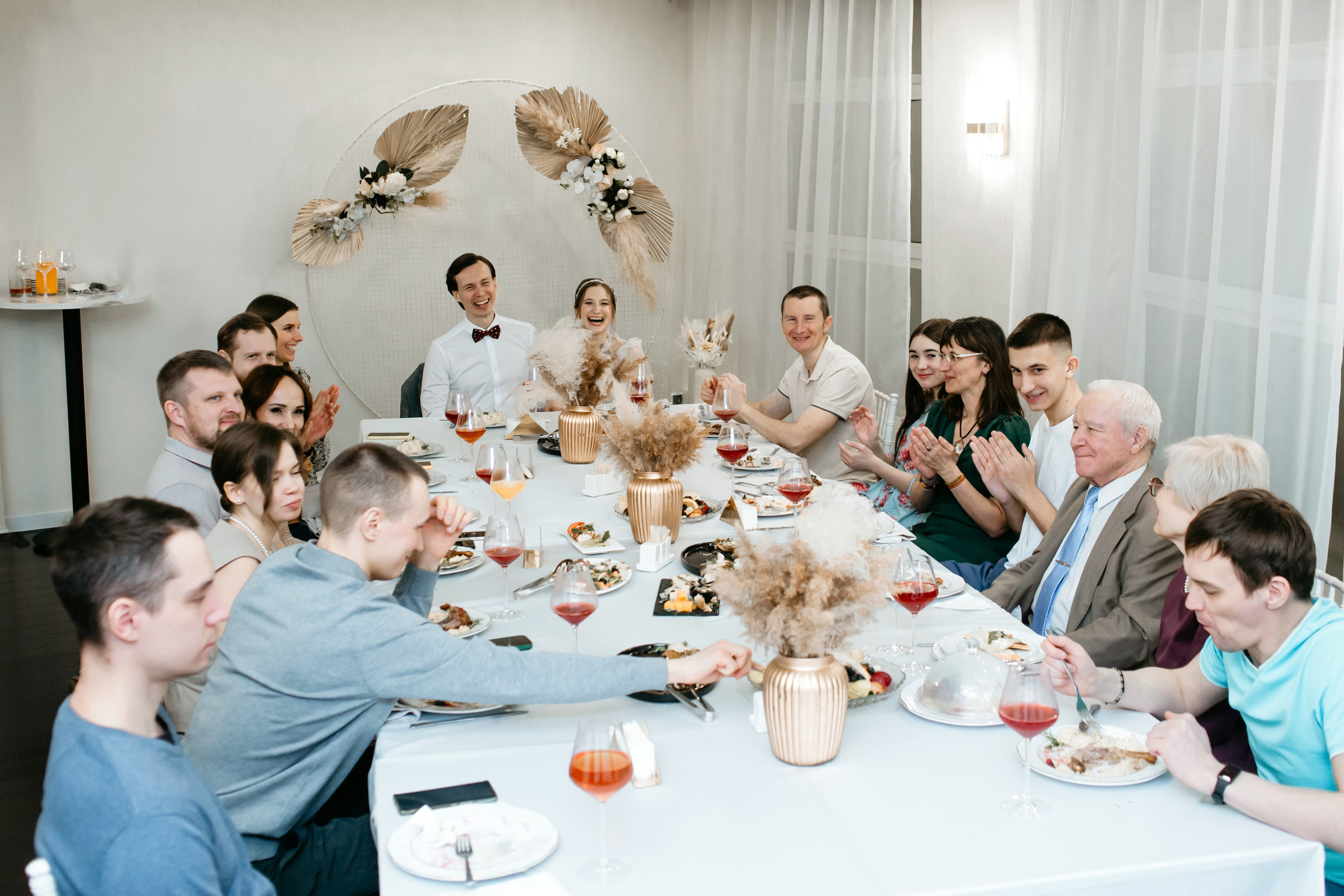 Свадебный банкет Анна и Дмитрия. Фотограф в Челябинске Ополихина Анна