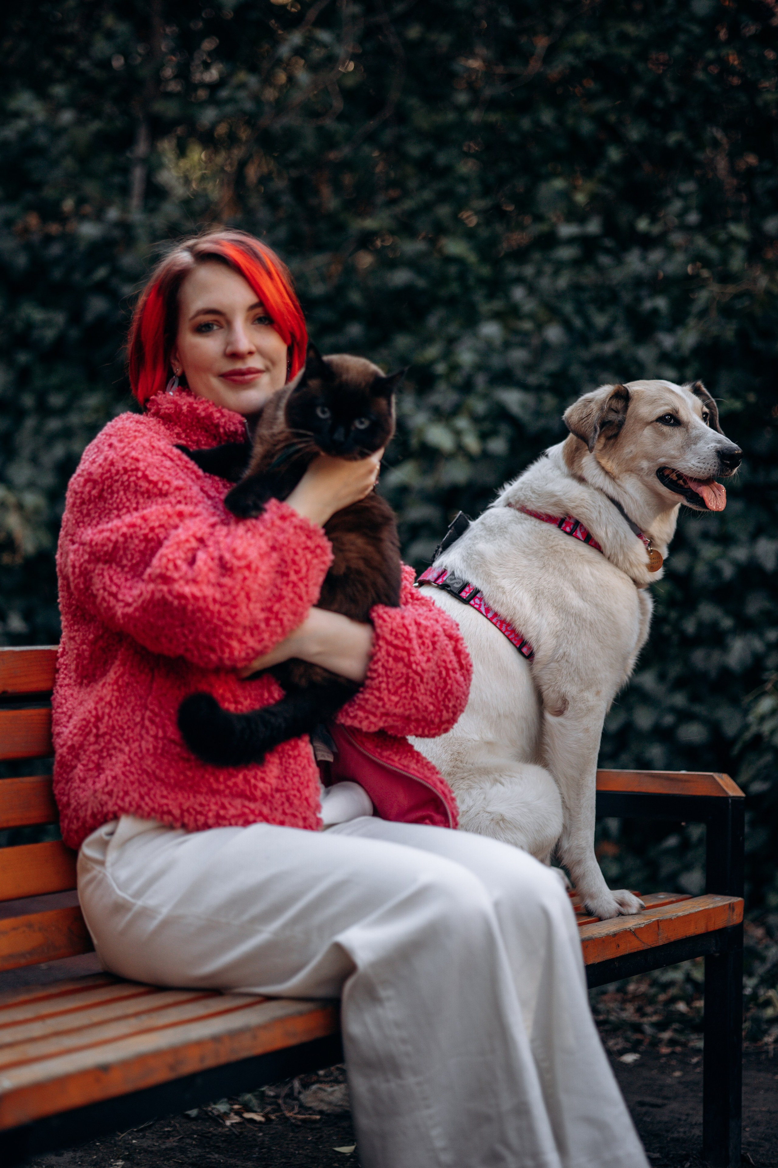 Саша и ее хвосты. Фотограф — Анималист | Санкт-Петербург