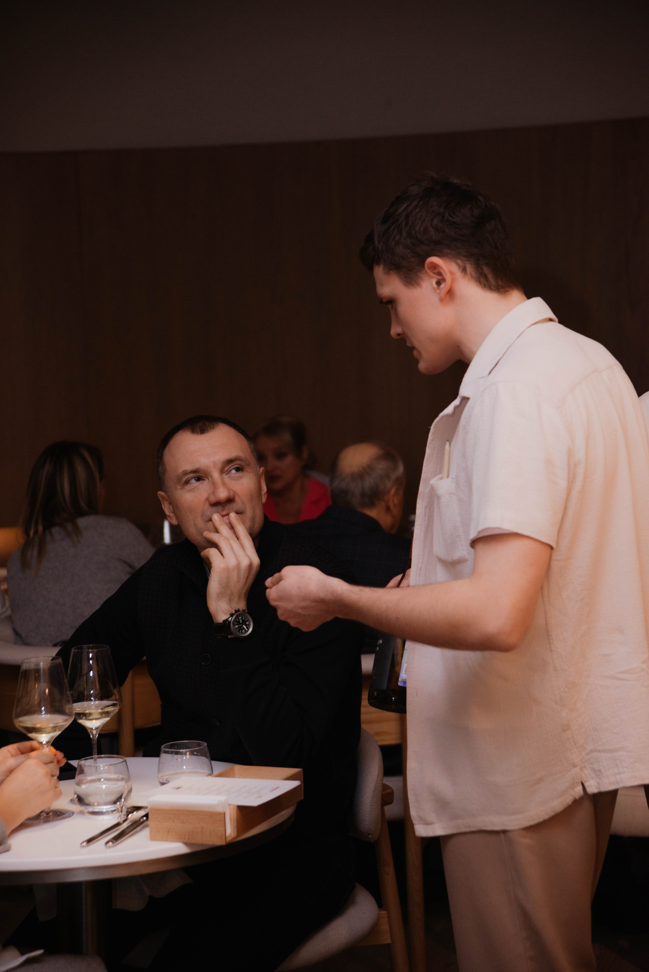 Шеф-тейбл в ресторане La Volte. Ксения Glossa. Портретный и репортажный фотограф в Самаре