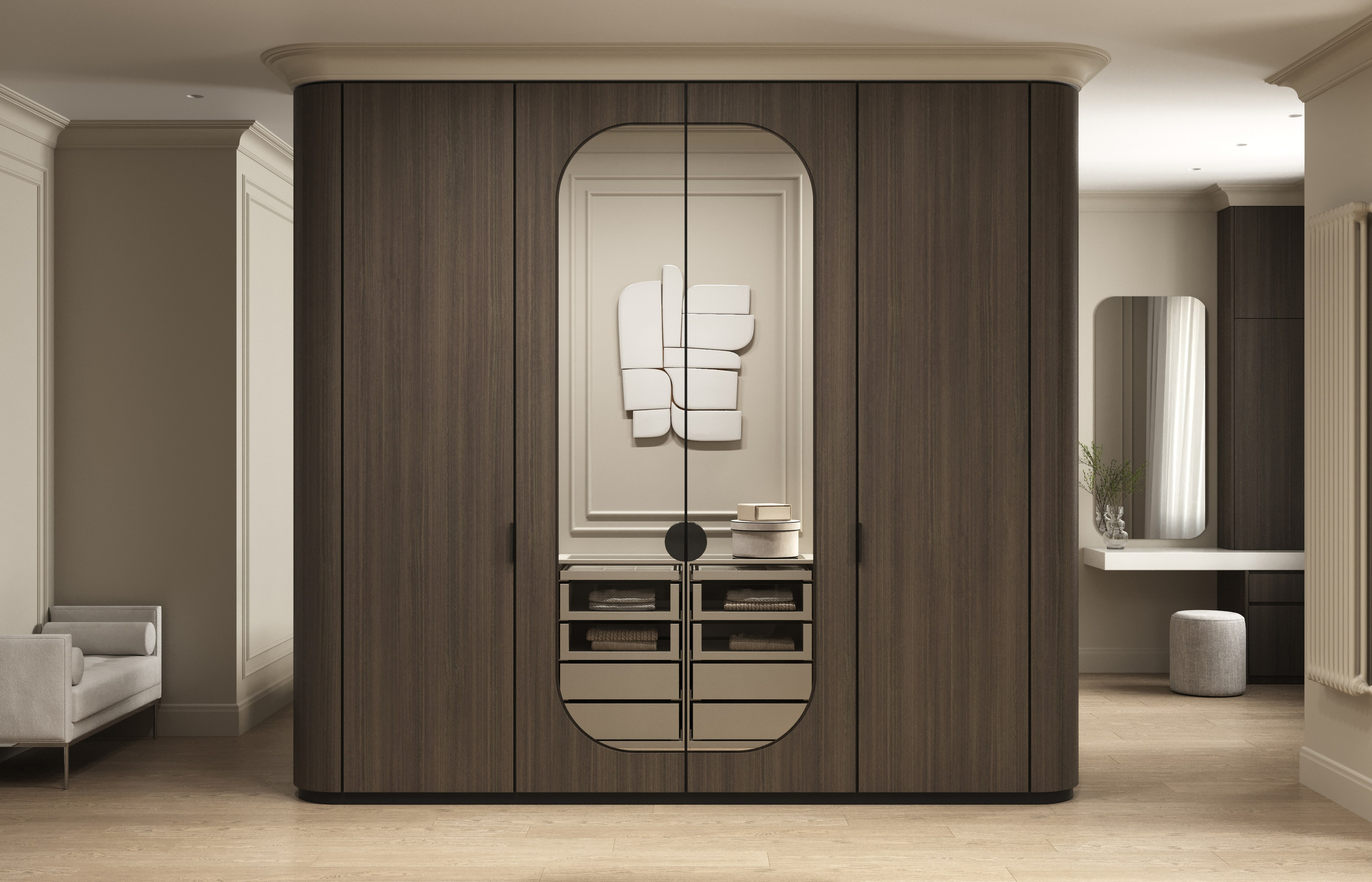 ЖК Искра-Парк — 125 м². КОМНАТА АИСТА дизайн-бюро | AIST ROOM design bureau