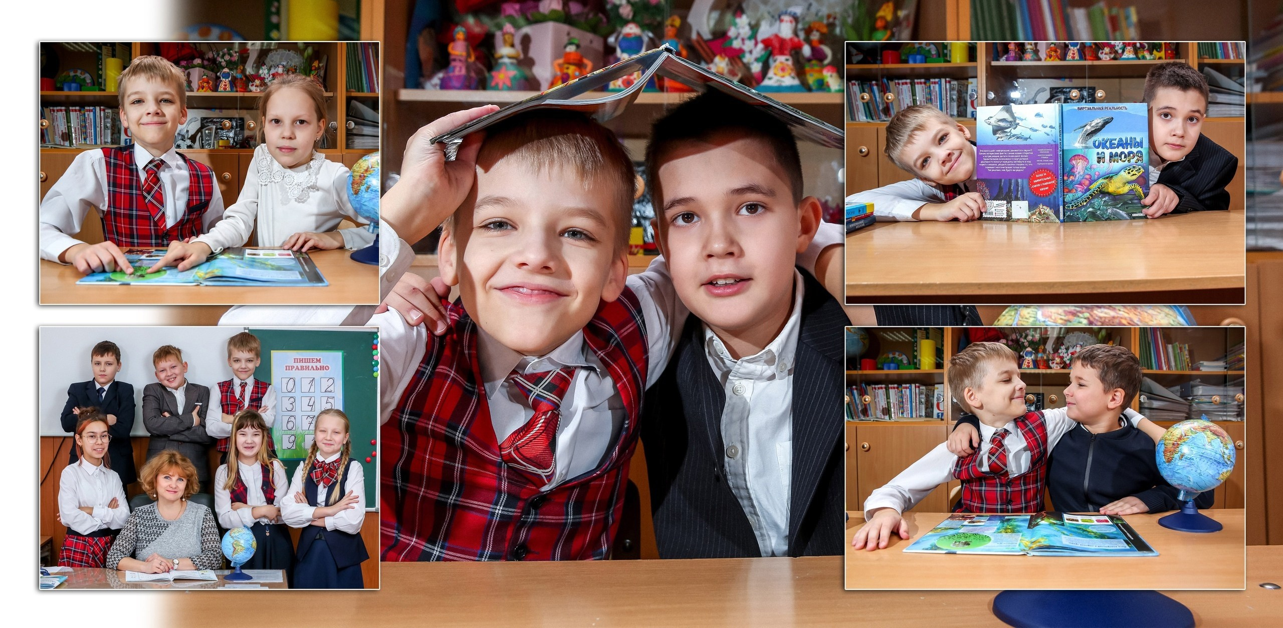 Варианты альбомов для 4 класса. Выпускные альбомы в Казани фотограф Сергей Жегалов