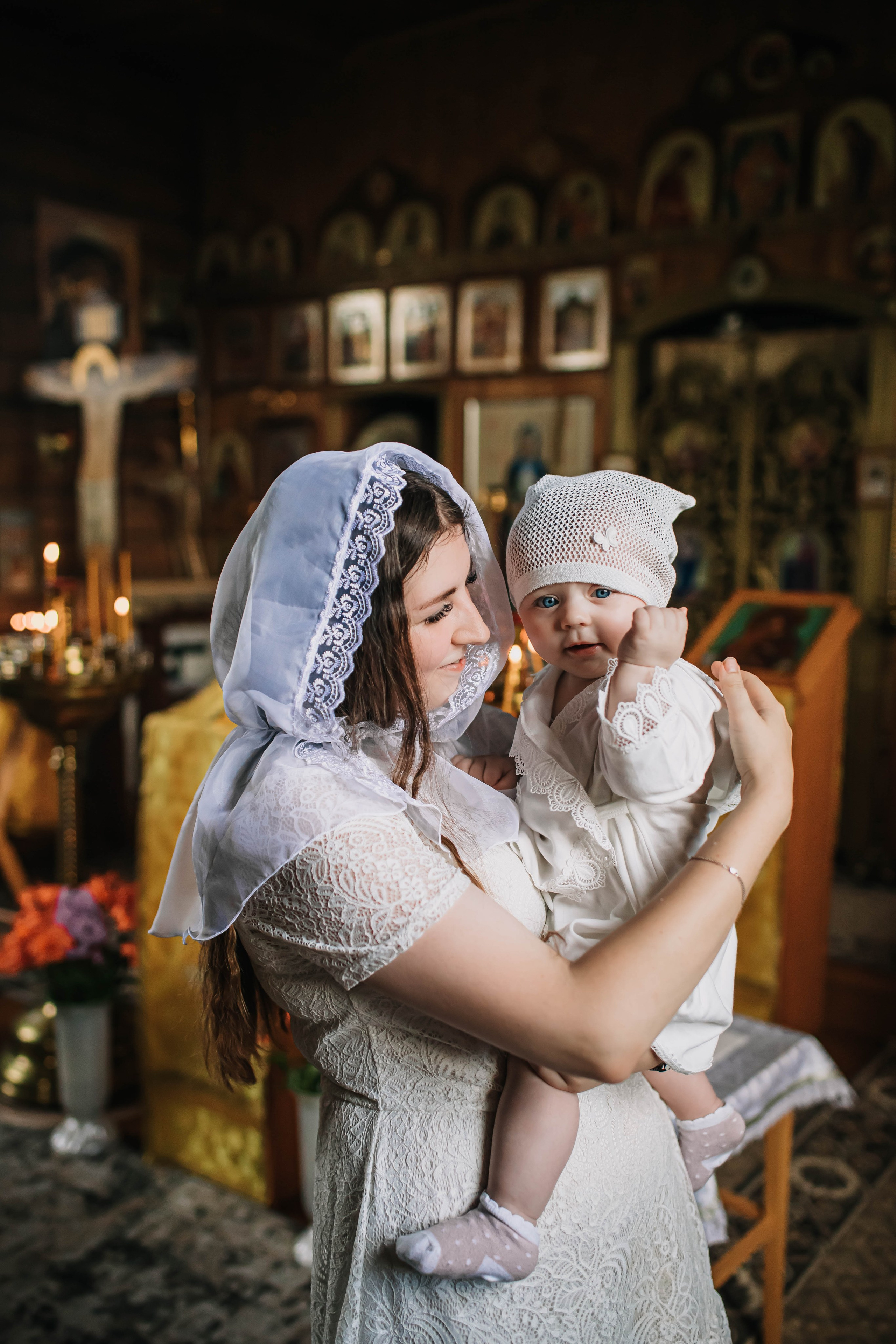 Крещение Мирославы. Фотограф Дарья Маташкова