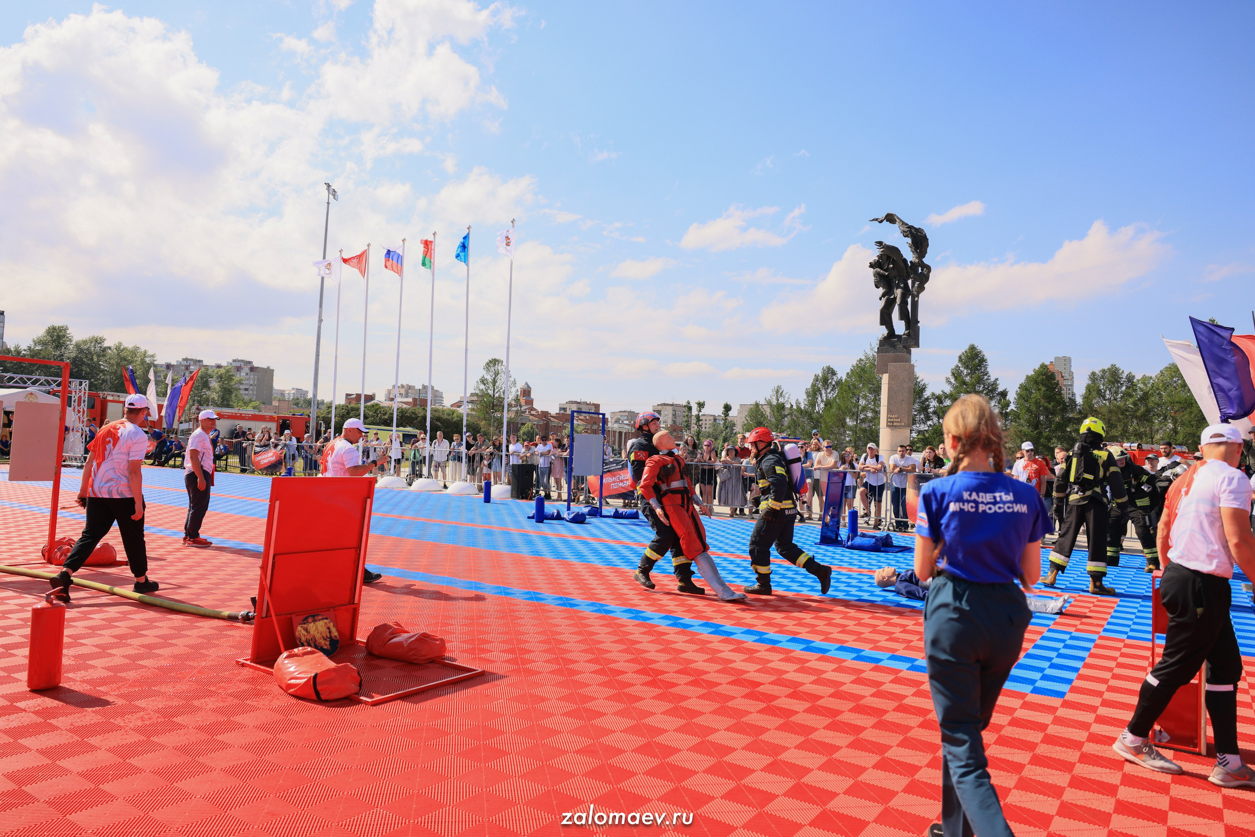 Сильнейший пожарный. Фотограф Александр Заломаев