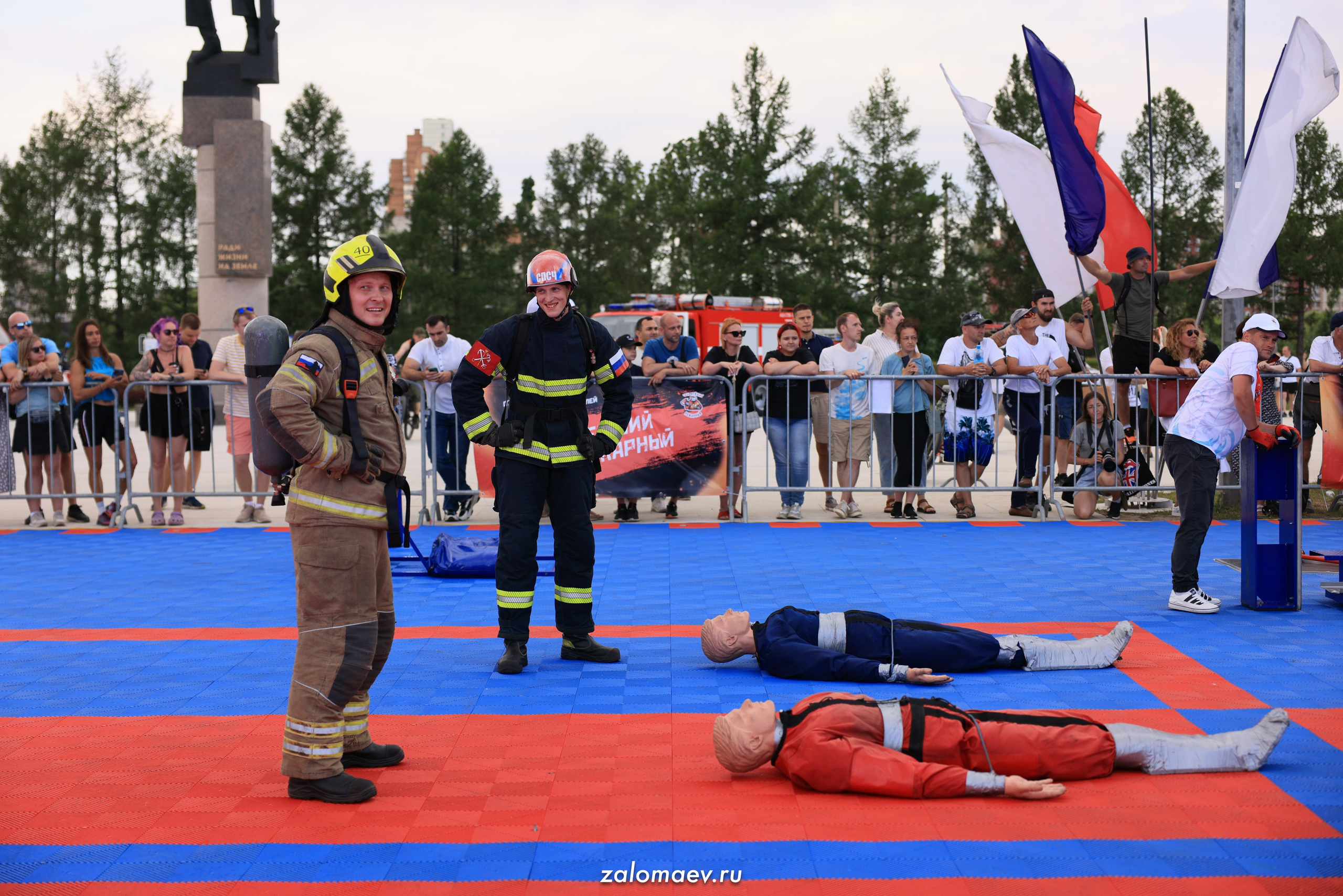 Сильнейший пожарный. Фотограф Александр Заломаев