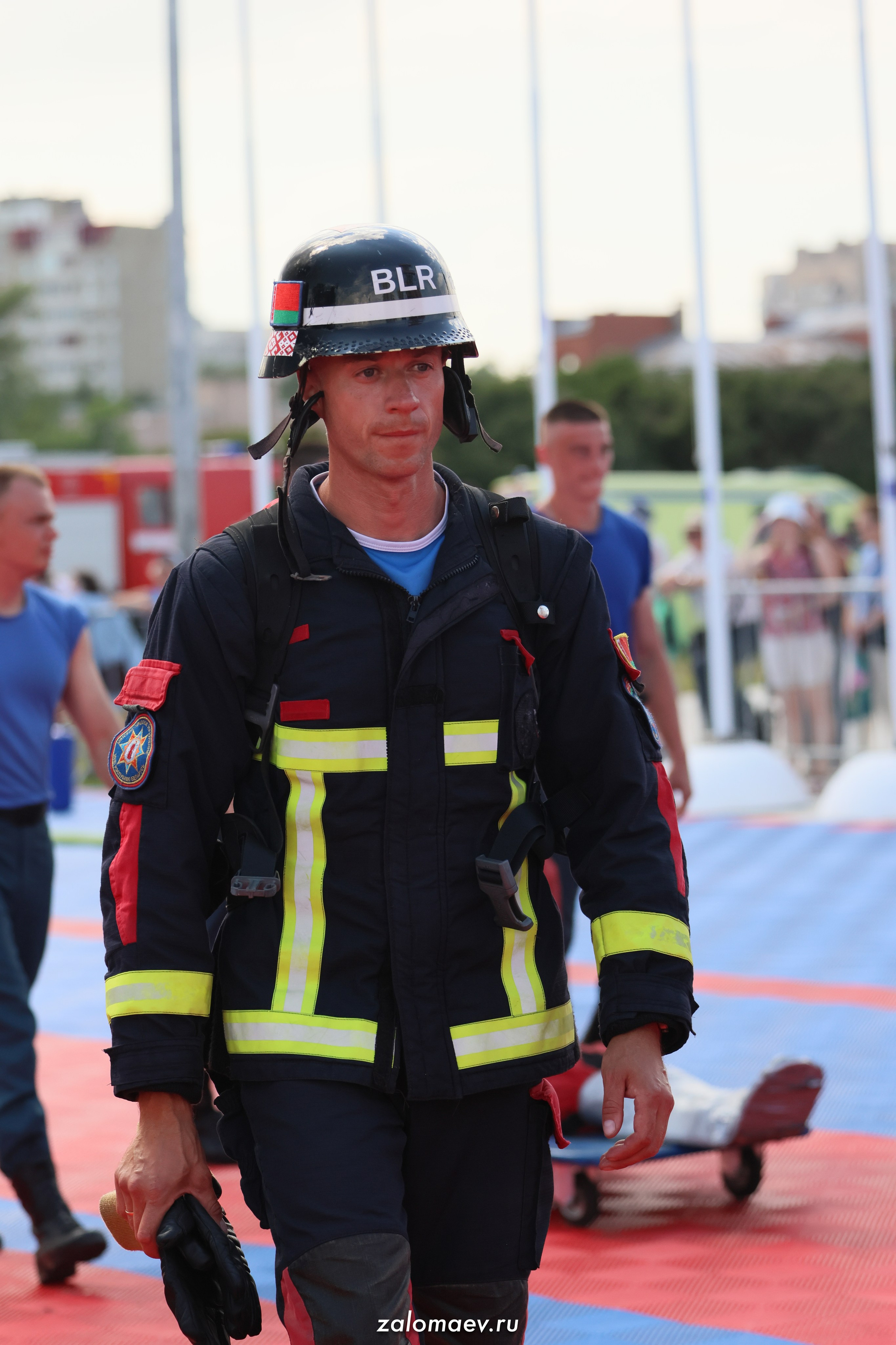 Сильнейший пожарный. Фотограф Александр Заломаев