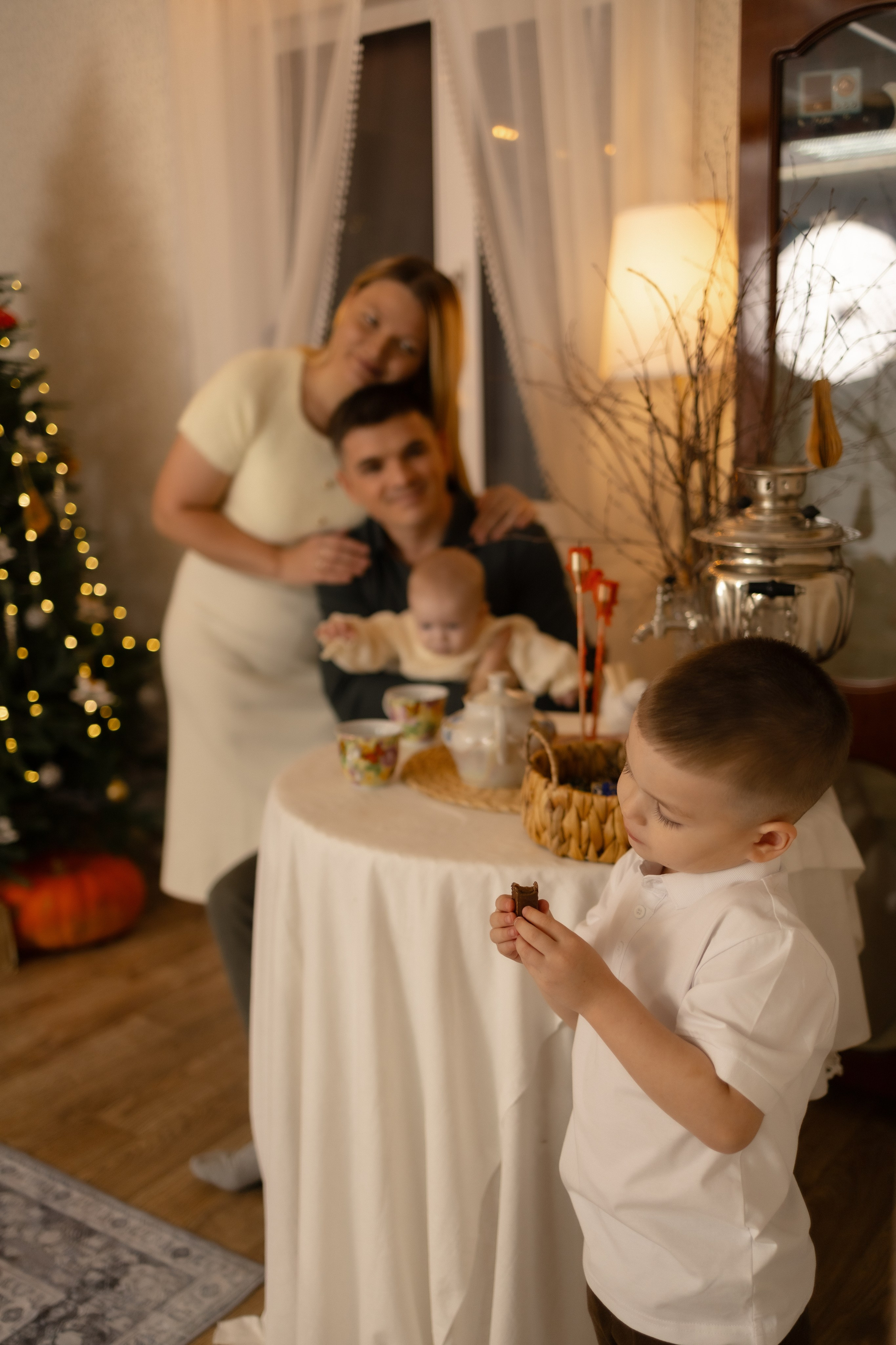 Семейная новогодняя. Фотограф Татьяна Семенова