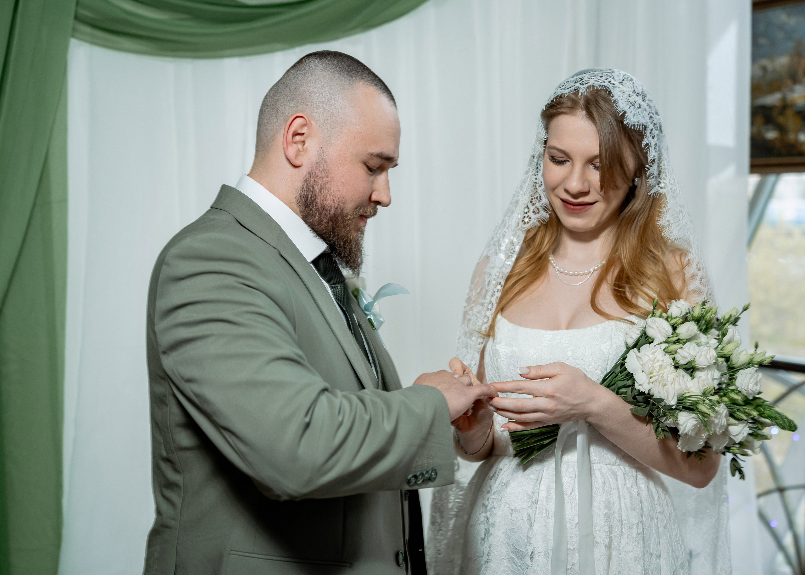 Ярослав и Дарья. Регистрация и банкет. Фотограф и видеограф в Москве и Московской области Мария Вишня