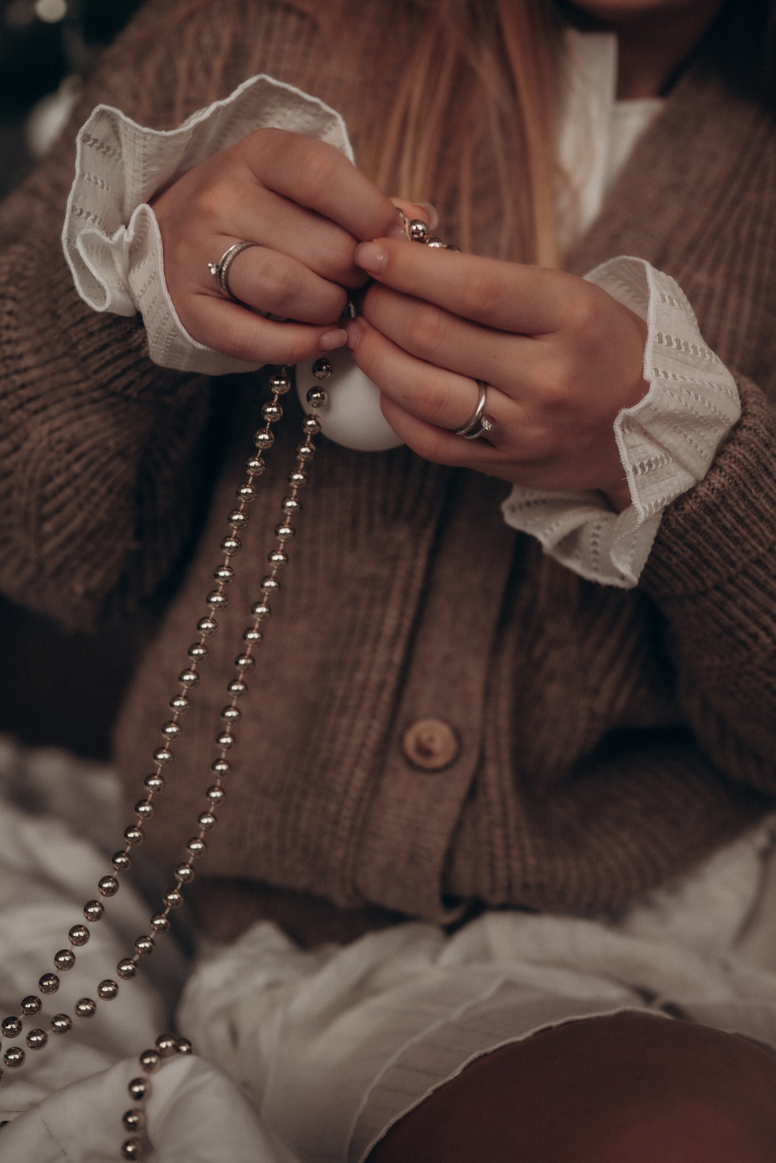 Ксения и Есения. Новогодняя. Семейный фотограф в Москве Дарья Пузикова