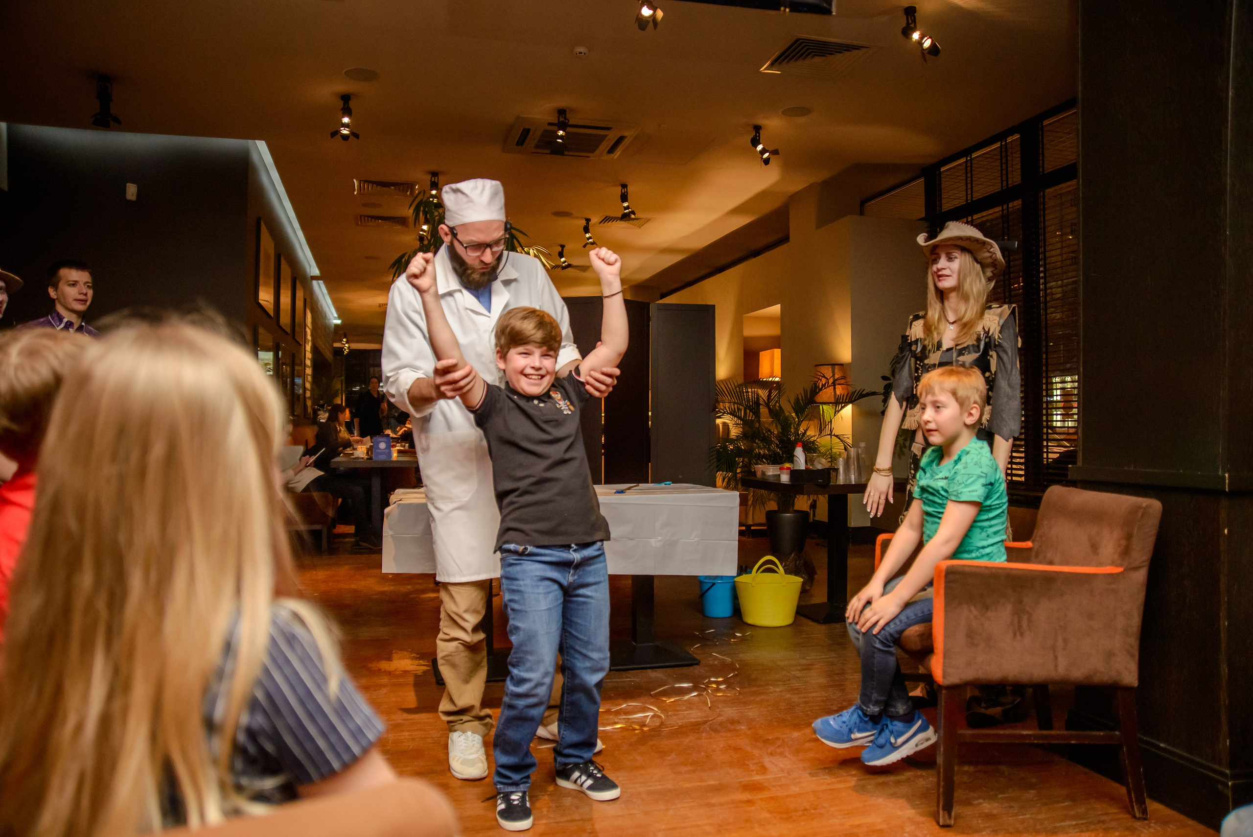 Детский день рождения в ресторане