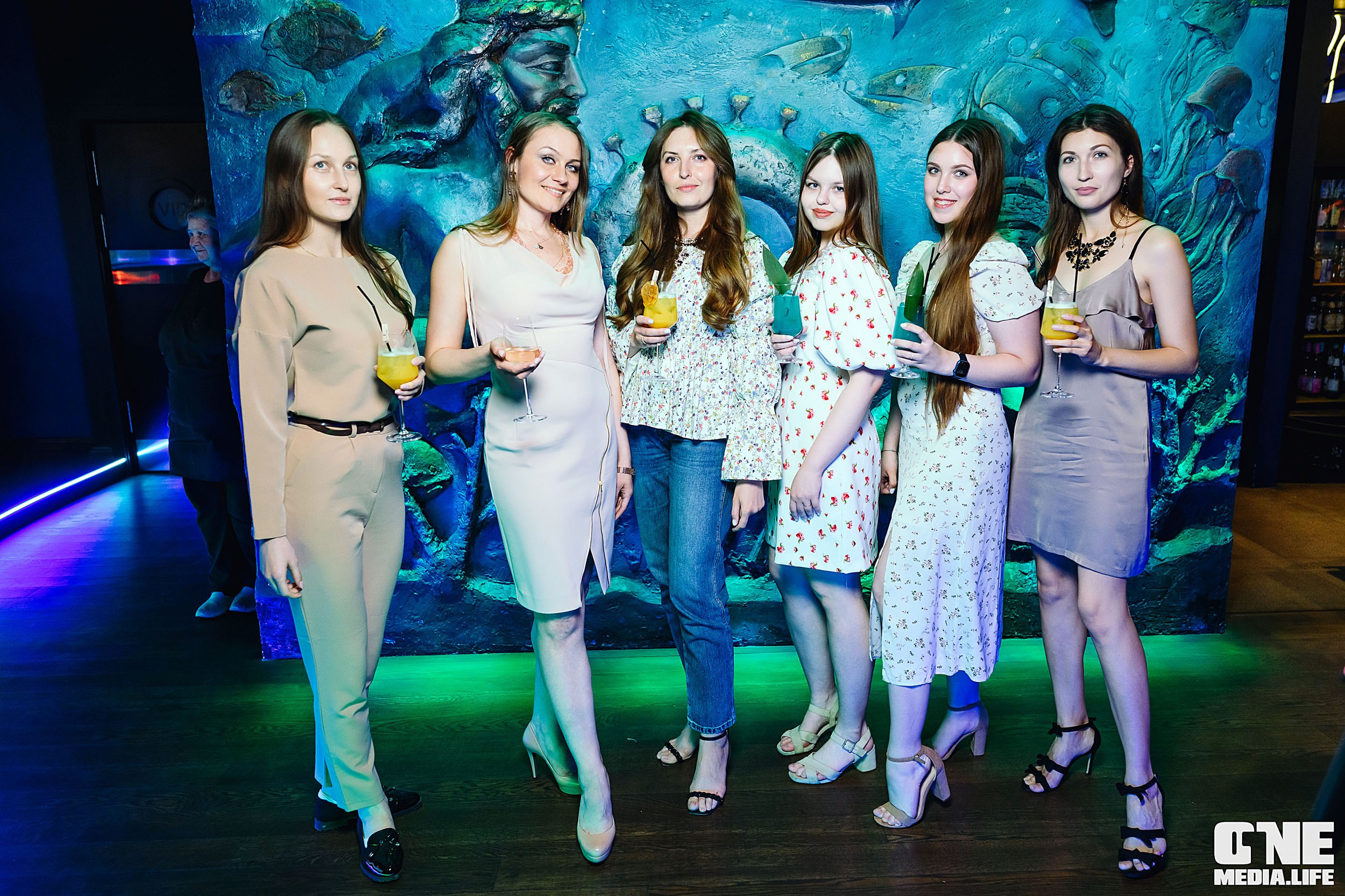 Вечеринка в ресторане Океан. One Media Life: фоторепортажи, фотоотчеты с мероприятий и заведений