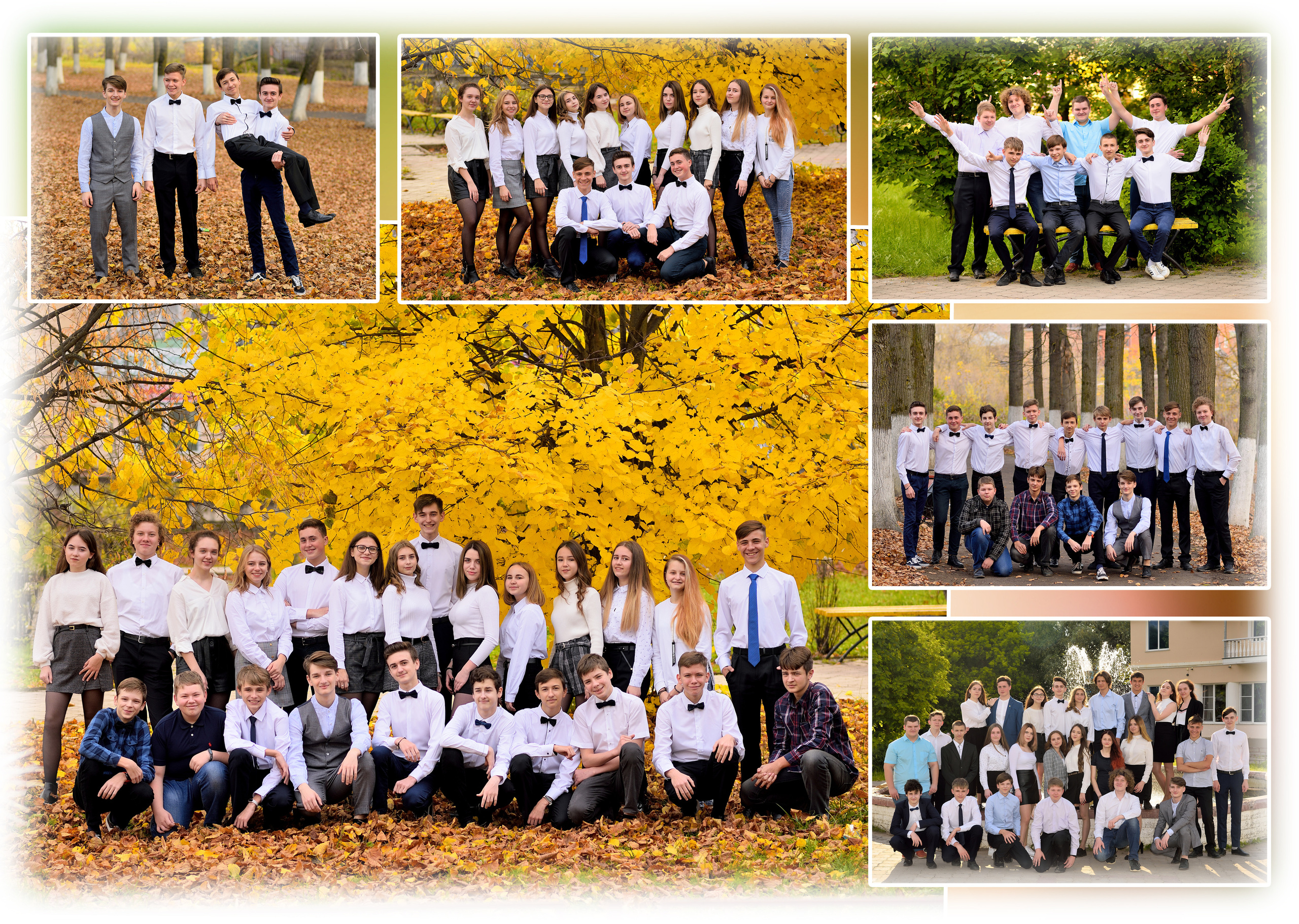 2020 СОШ № 1 класс 9 «А» Полиграфия на 5 разворотов. Выпускные альбомы для школ и детских садов Александр и Динара