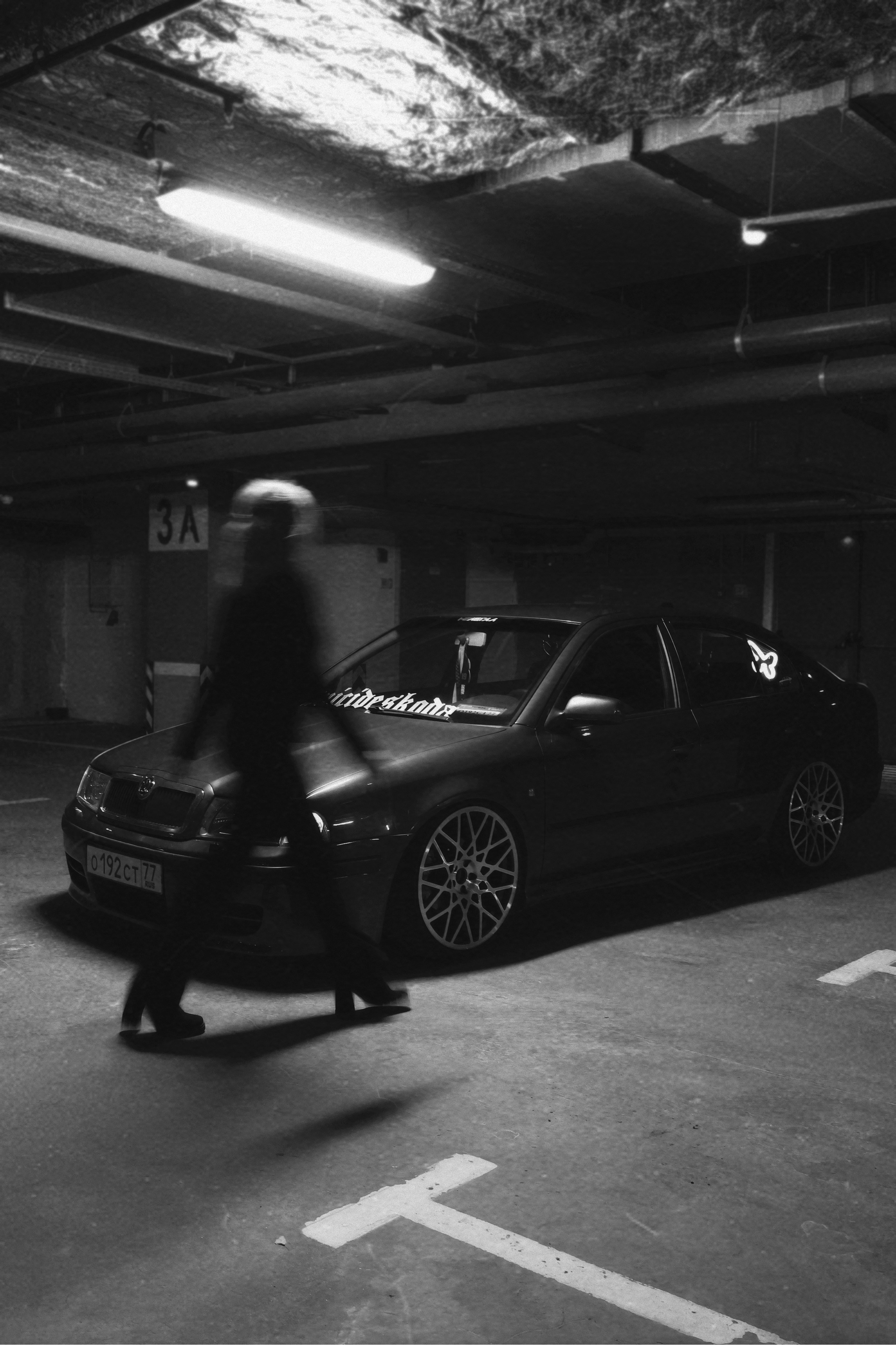 Yana & Skoda Octavia. Фотограф Анна Гаврилова