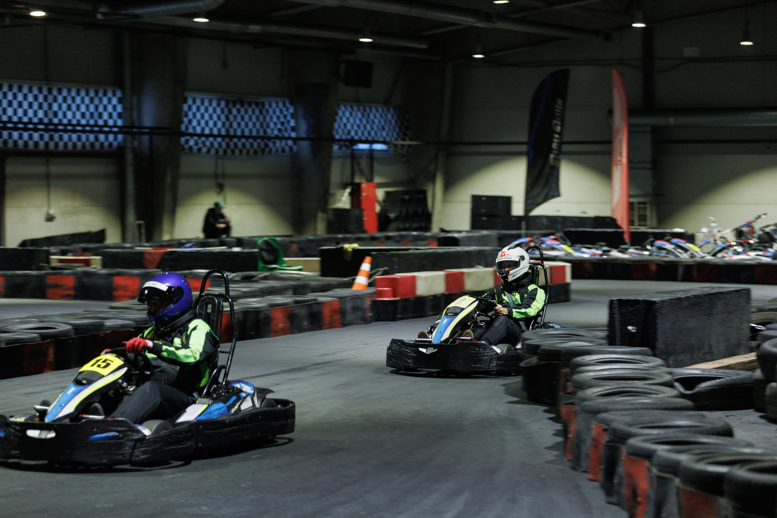 Turba karting hall — корпоративные соревнования. Контент для бизнеса в Екатеринбурге Полдень Медиа