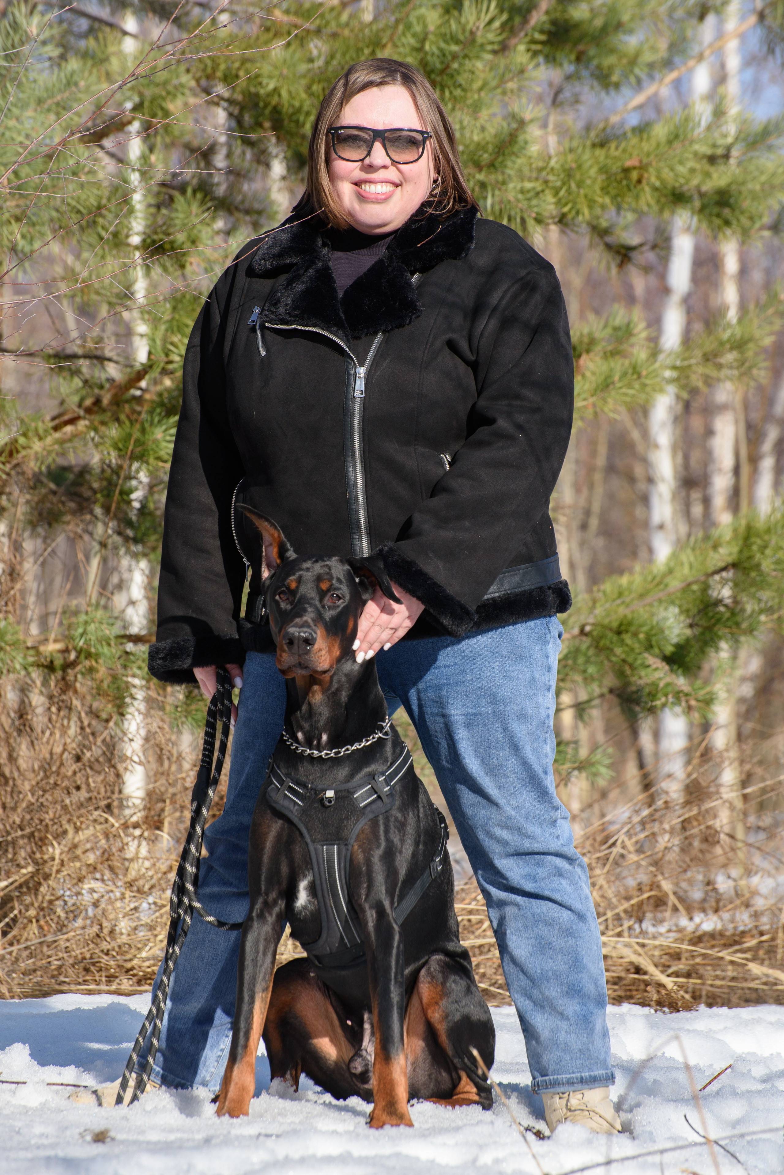 Фотосессию с любимым доберманом. Фотограф Макс Огурцов в Нижнем Новгороде