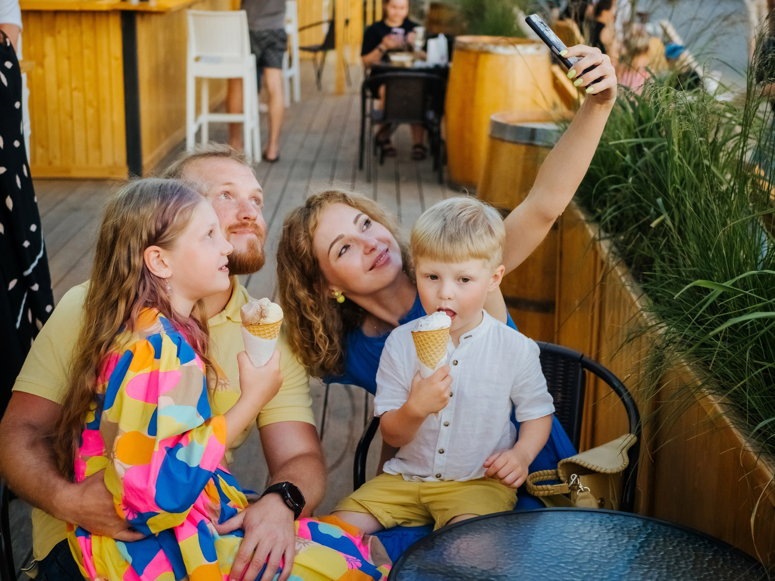 Лёша + Лена + Василиса + Макс. Семейный, детский, свадебный, фотограф в городе Анапа