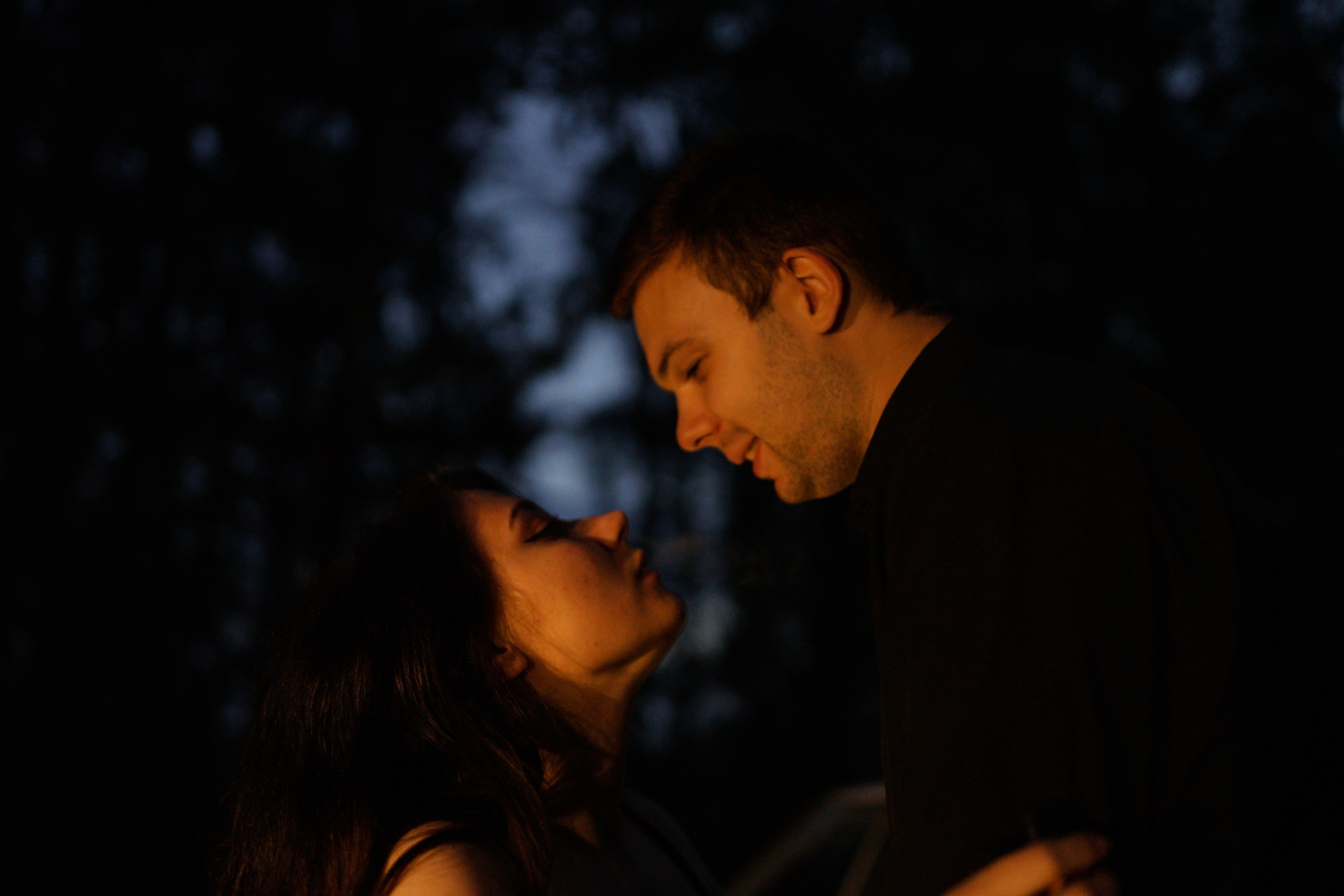 Поздний закат