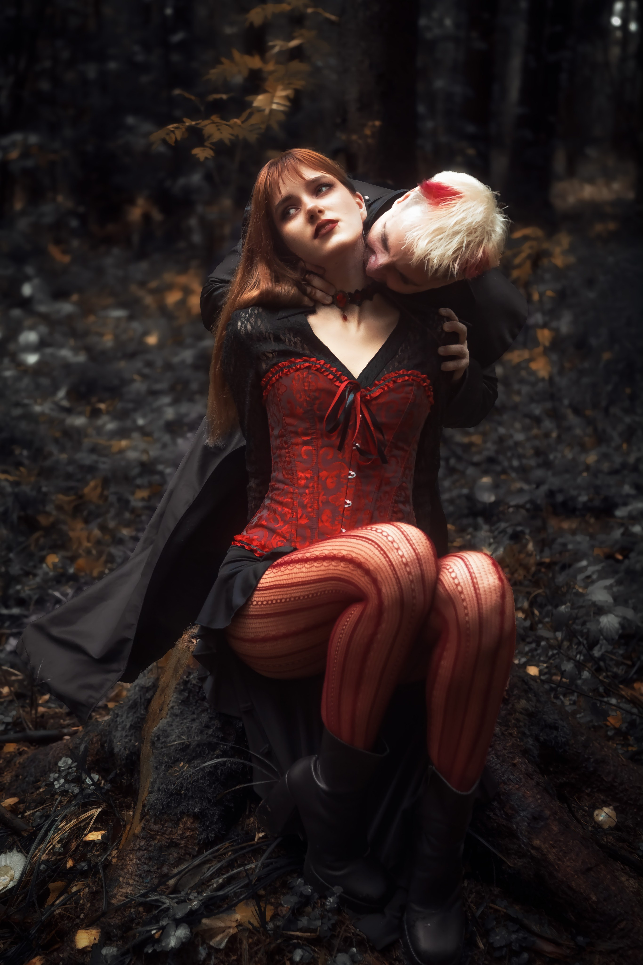 Фотосессия вампиров