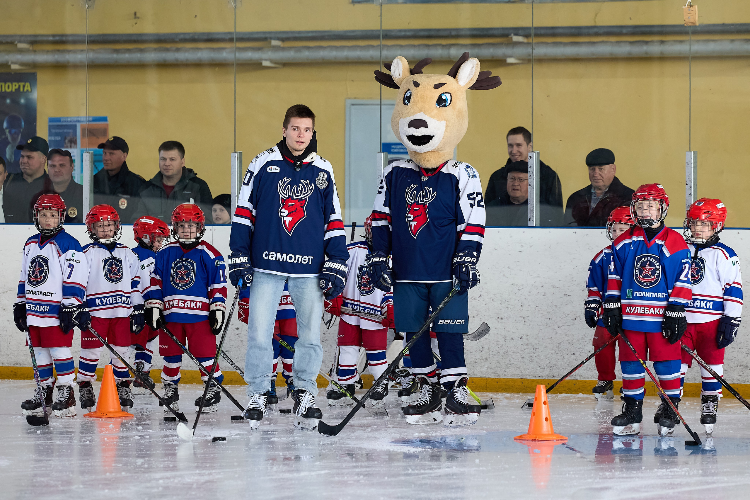 Мастер-класс игроков Торпедо в Академии Михайлова. Светлана Родионова — фотограф спортивный и не только