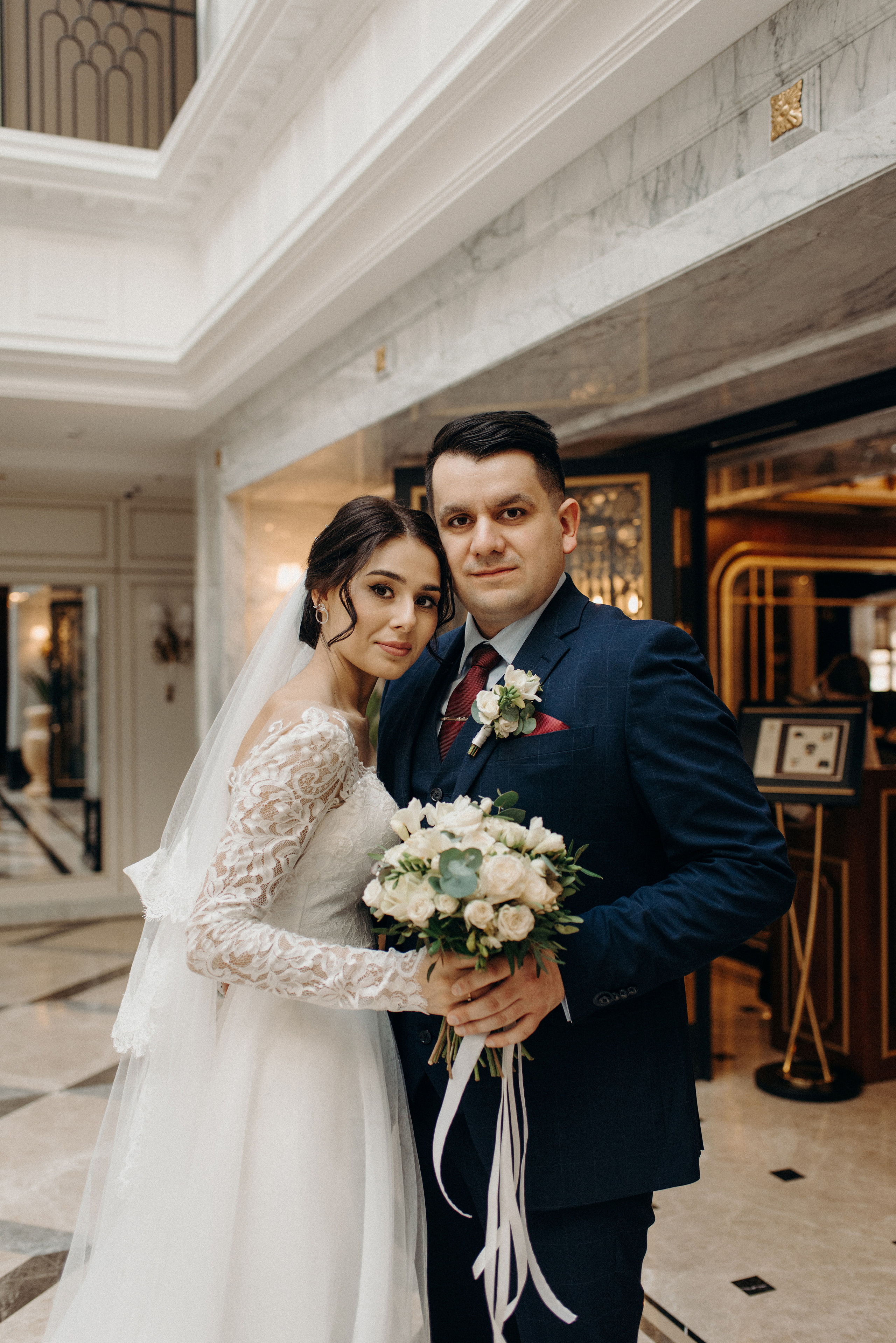 свадебная фотосессия в отеле Tsar Palase в Пушкине