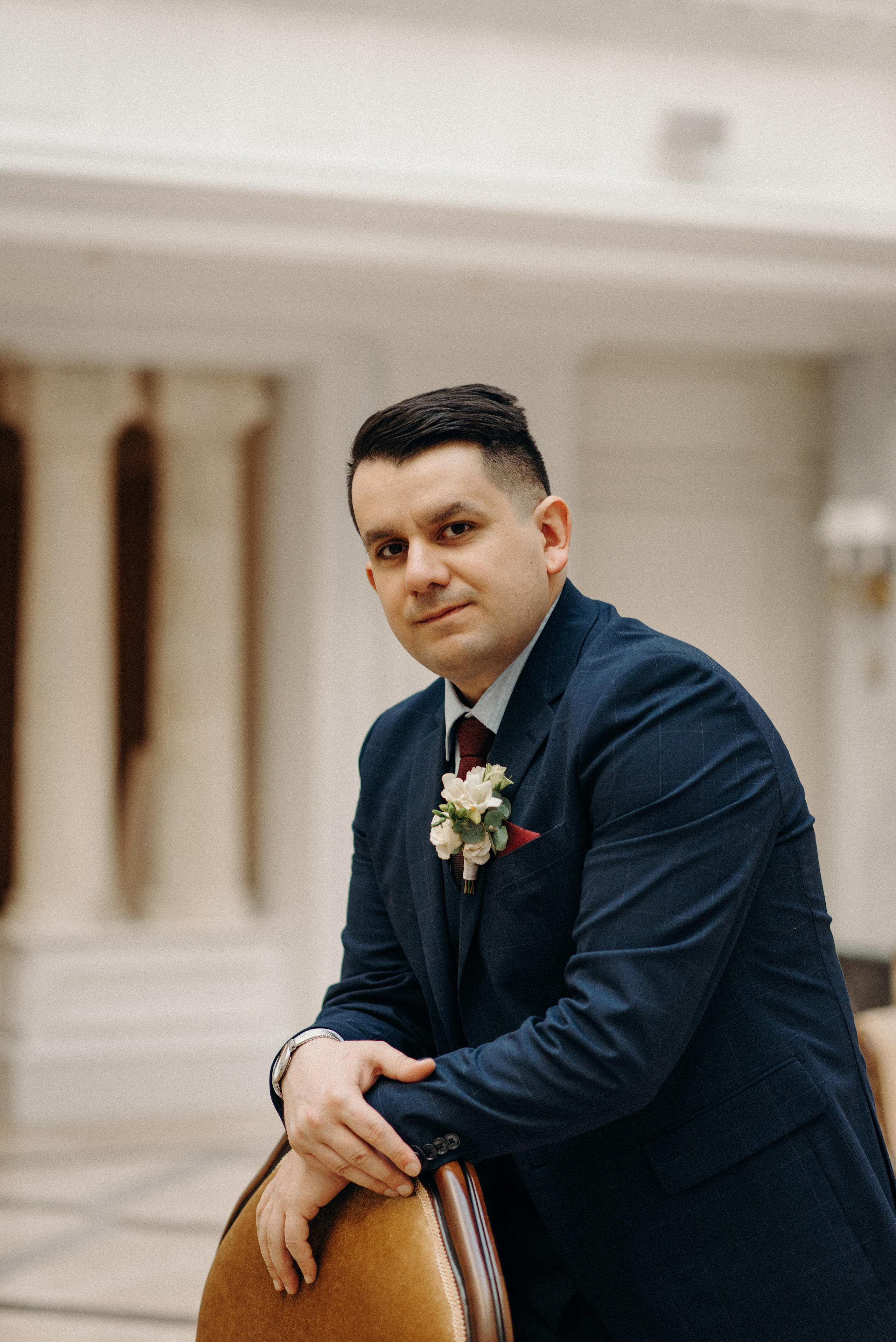 свадебная фотосессия в отеле Tsar Palase в Пушкине