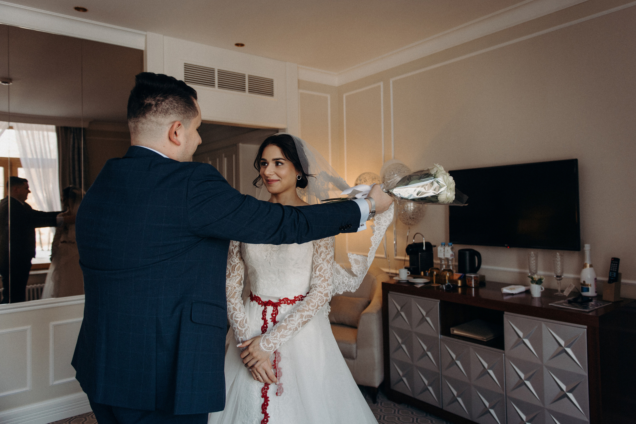 утро невесты в отеле Tsar Palase в Пушкине