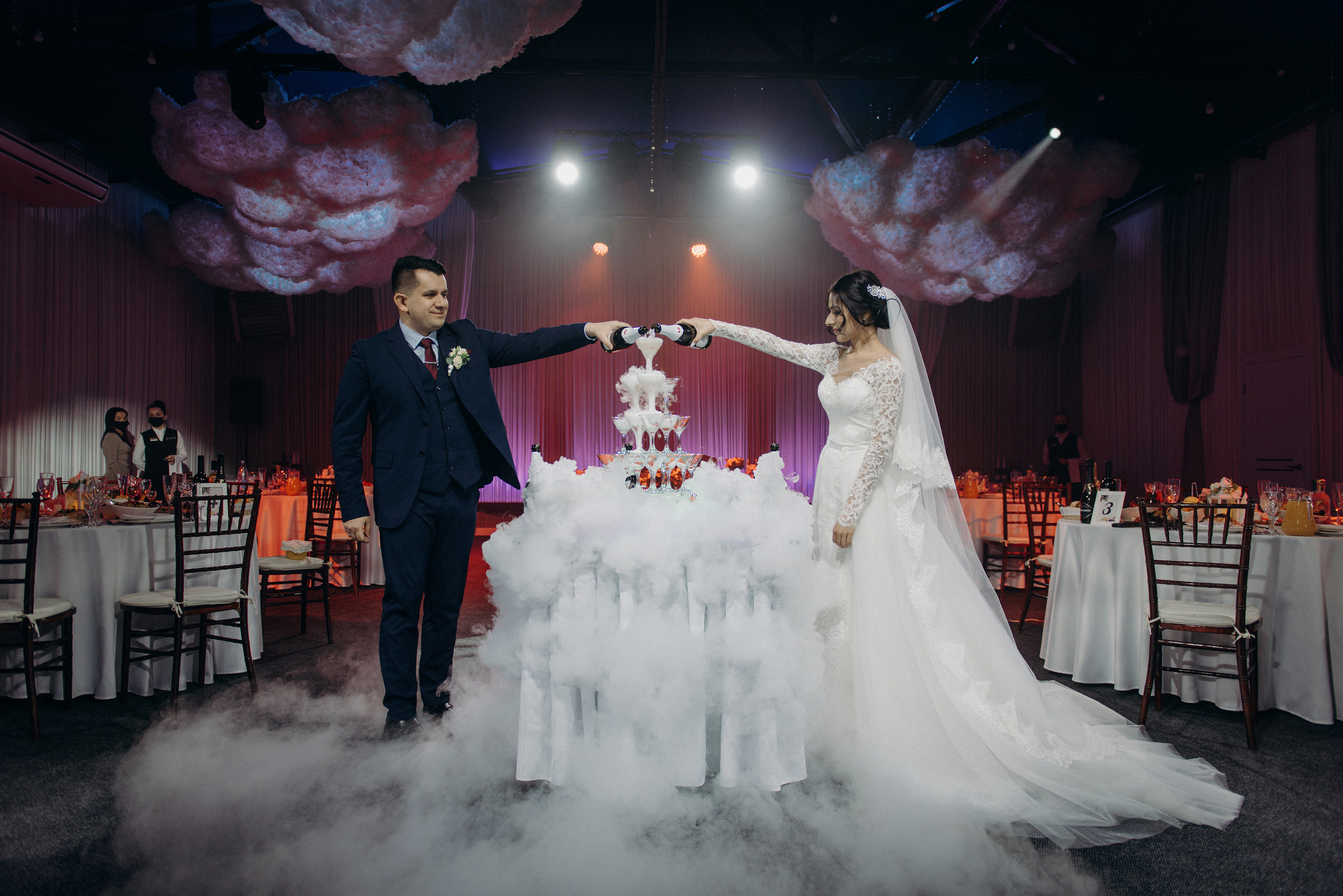 Свадебный банкет в загородном комплексе "Пушкинская Усадьба"