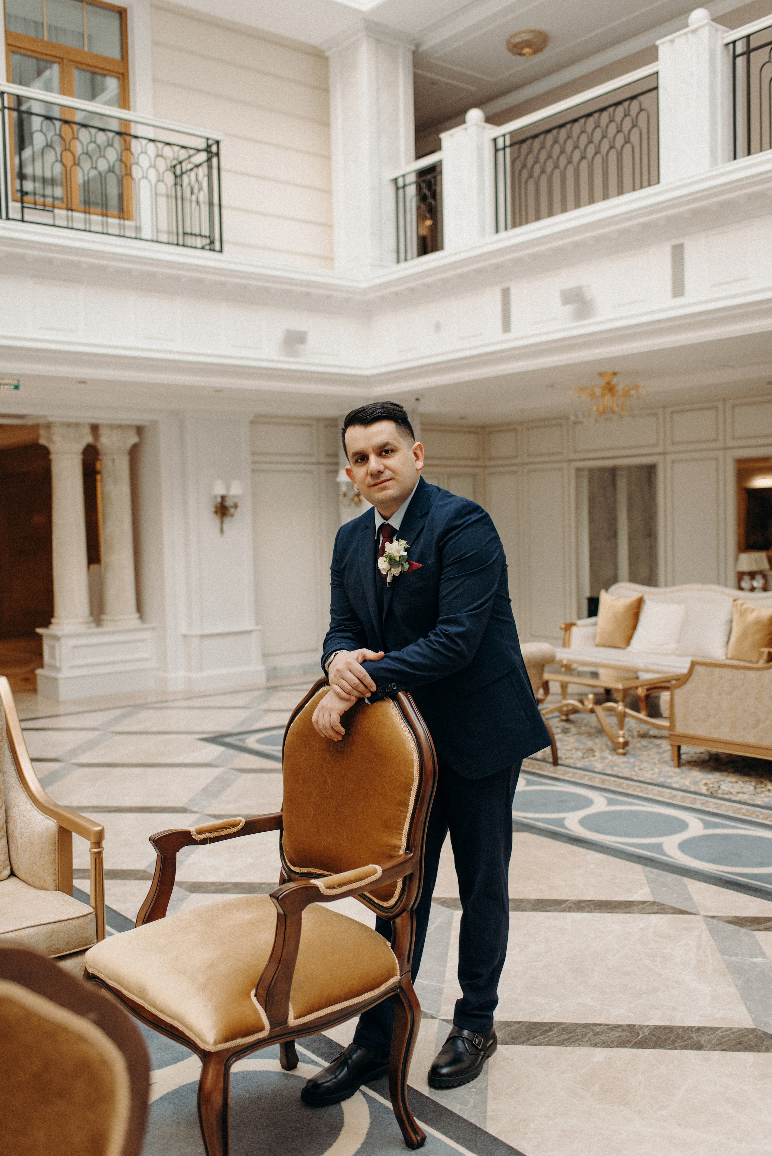 свадебная фотосессия в отеле Tsar Palase в Пушкине