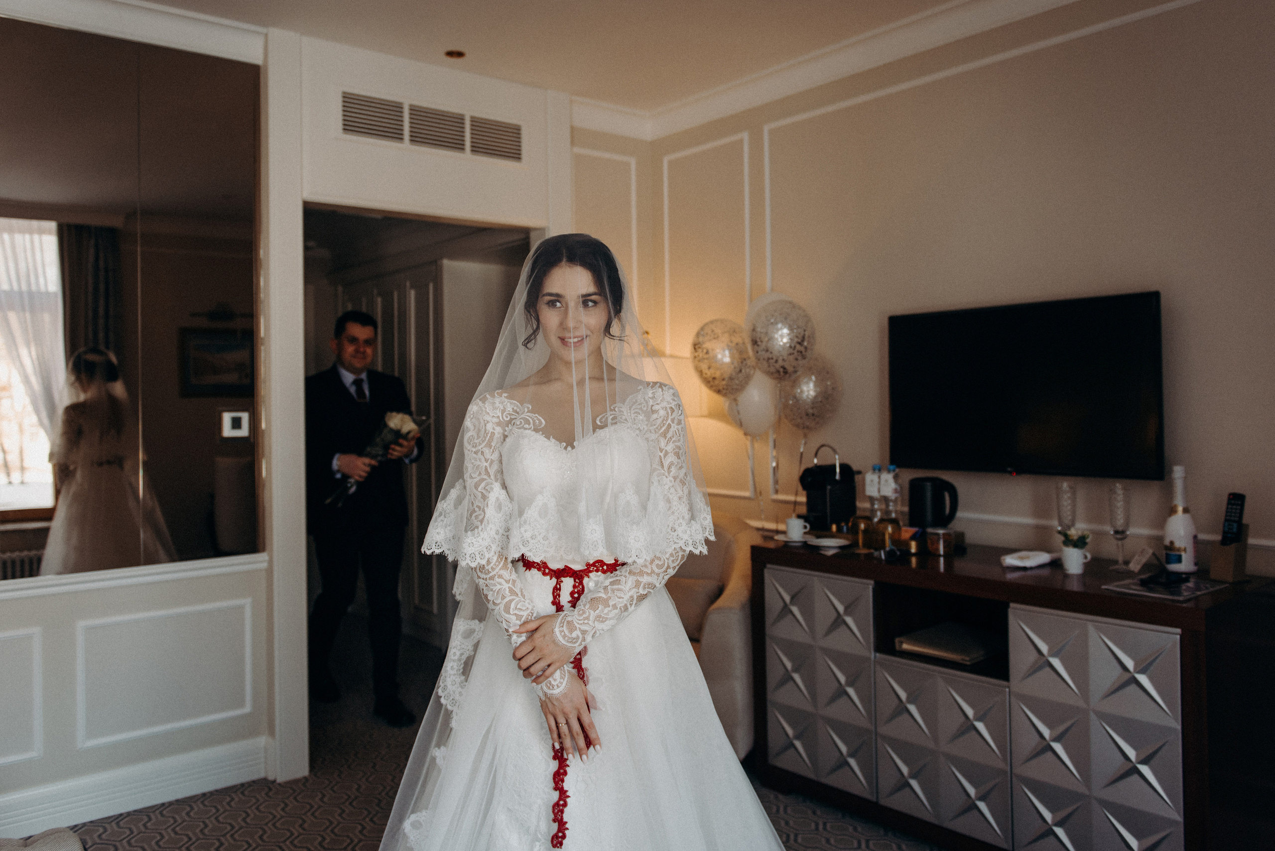 утро невесты в отеле Tsar Palase в Пушкине