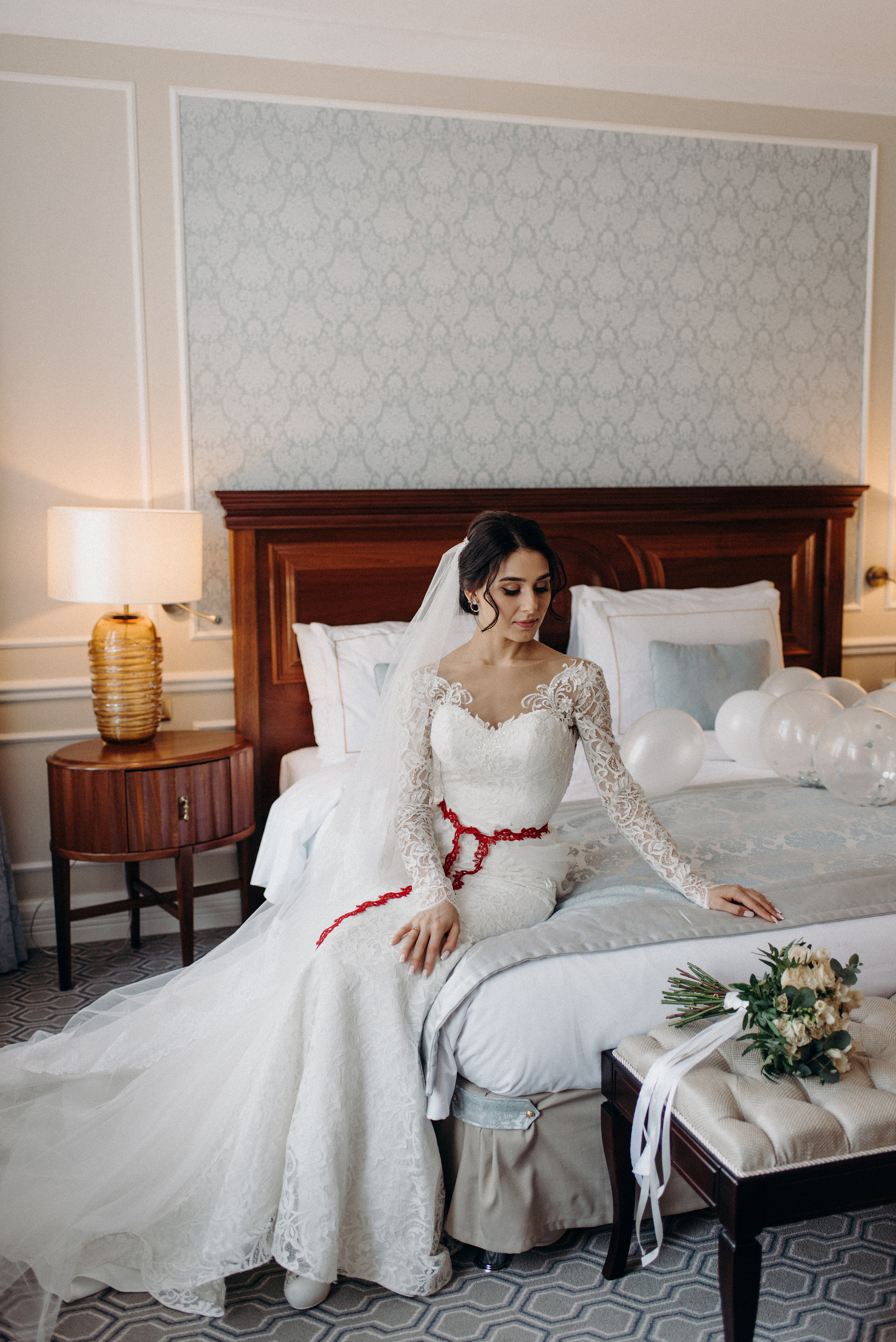 утро невесты в отеле Tsar Palase в Пушкине