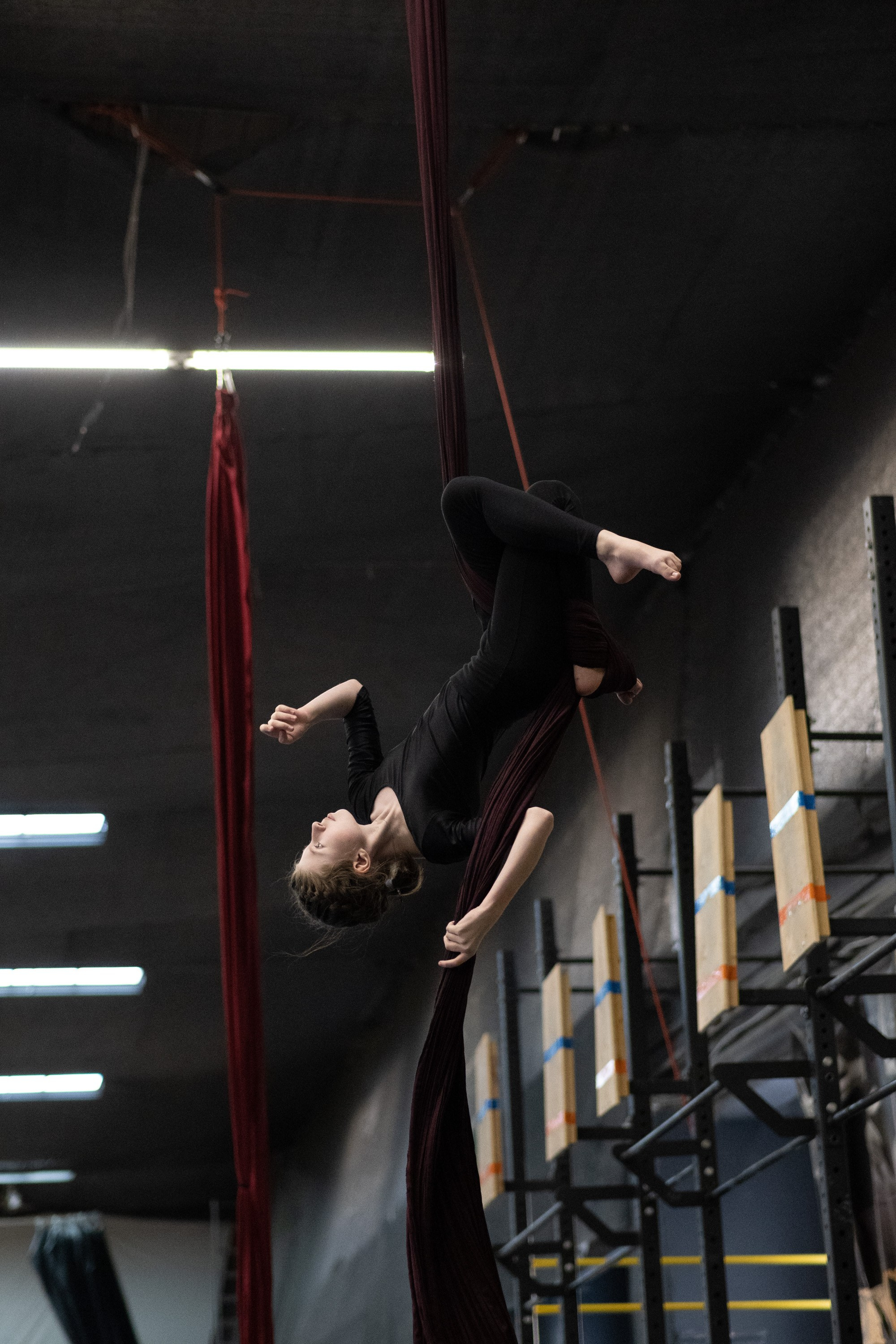 Внутриклубные соревнования по воздушной гимнастике 02.04.23