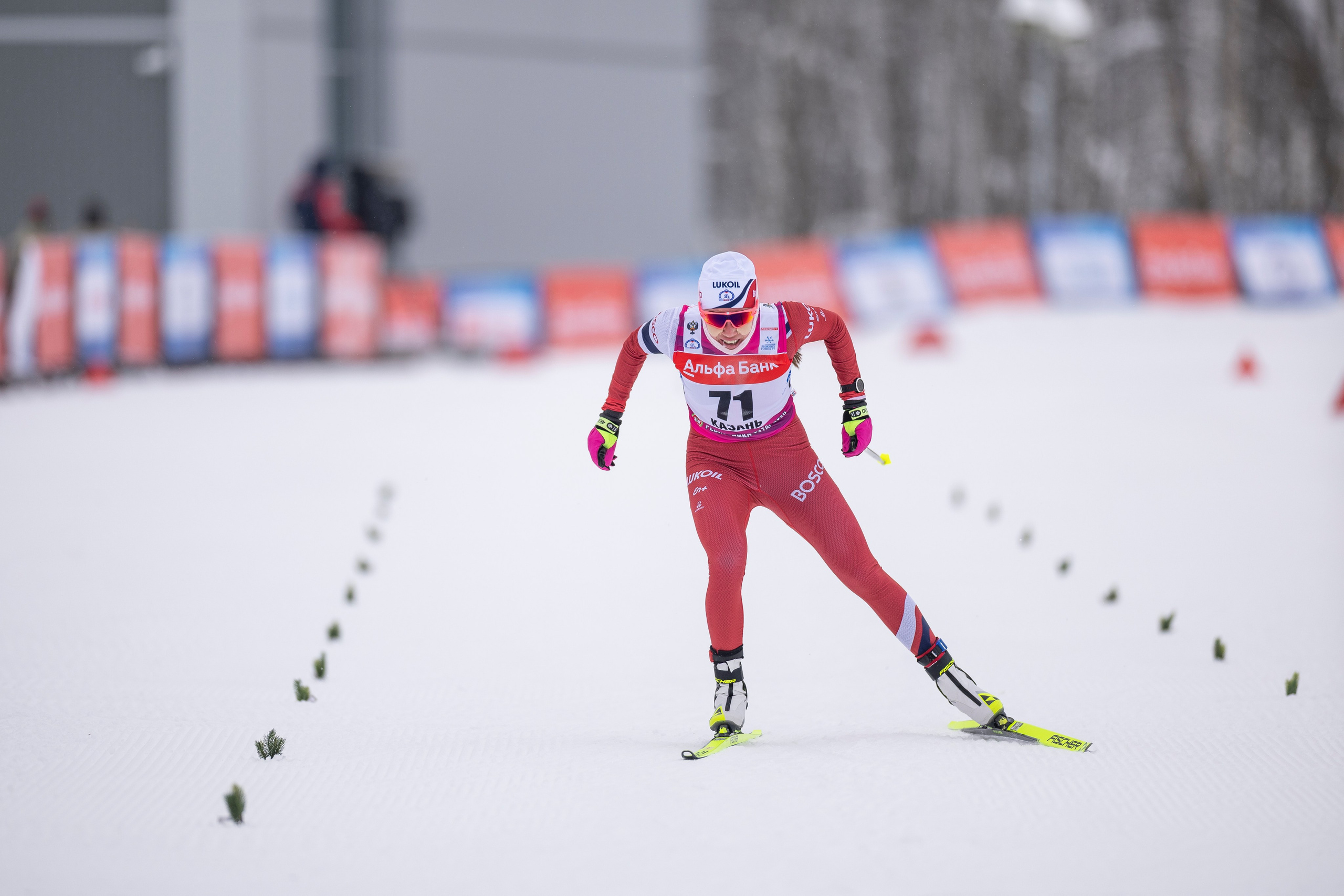 Кубок Росси по лыжным гонкам 2024. Женщины 10 км. Спортивный репортажный фотограф Казань Нафис Сиразетдинов